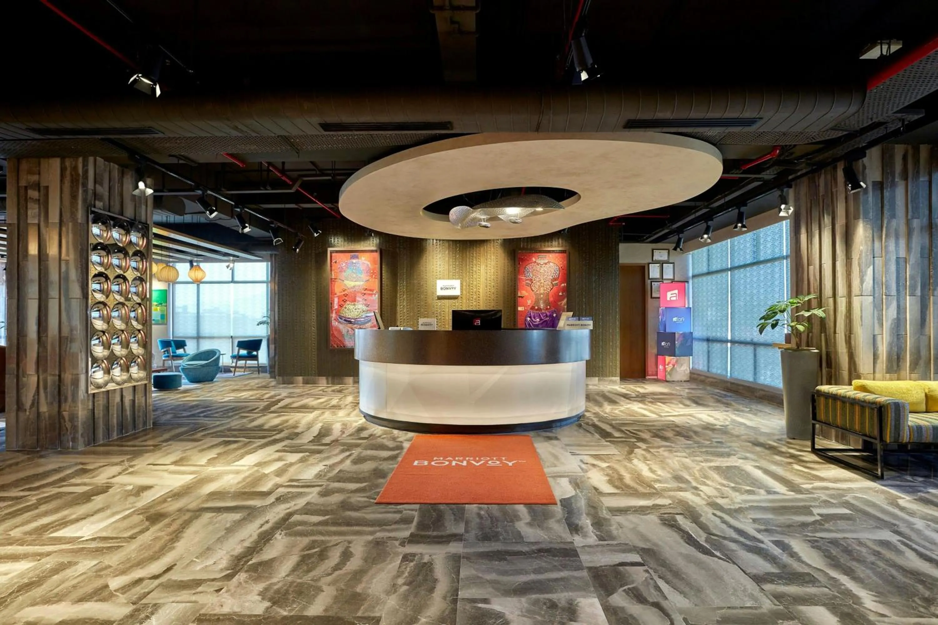 Lobby or reception in Aloft Kathmandu Thamel