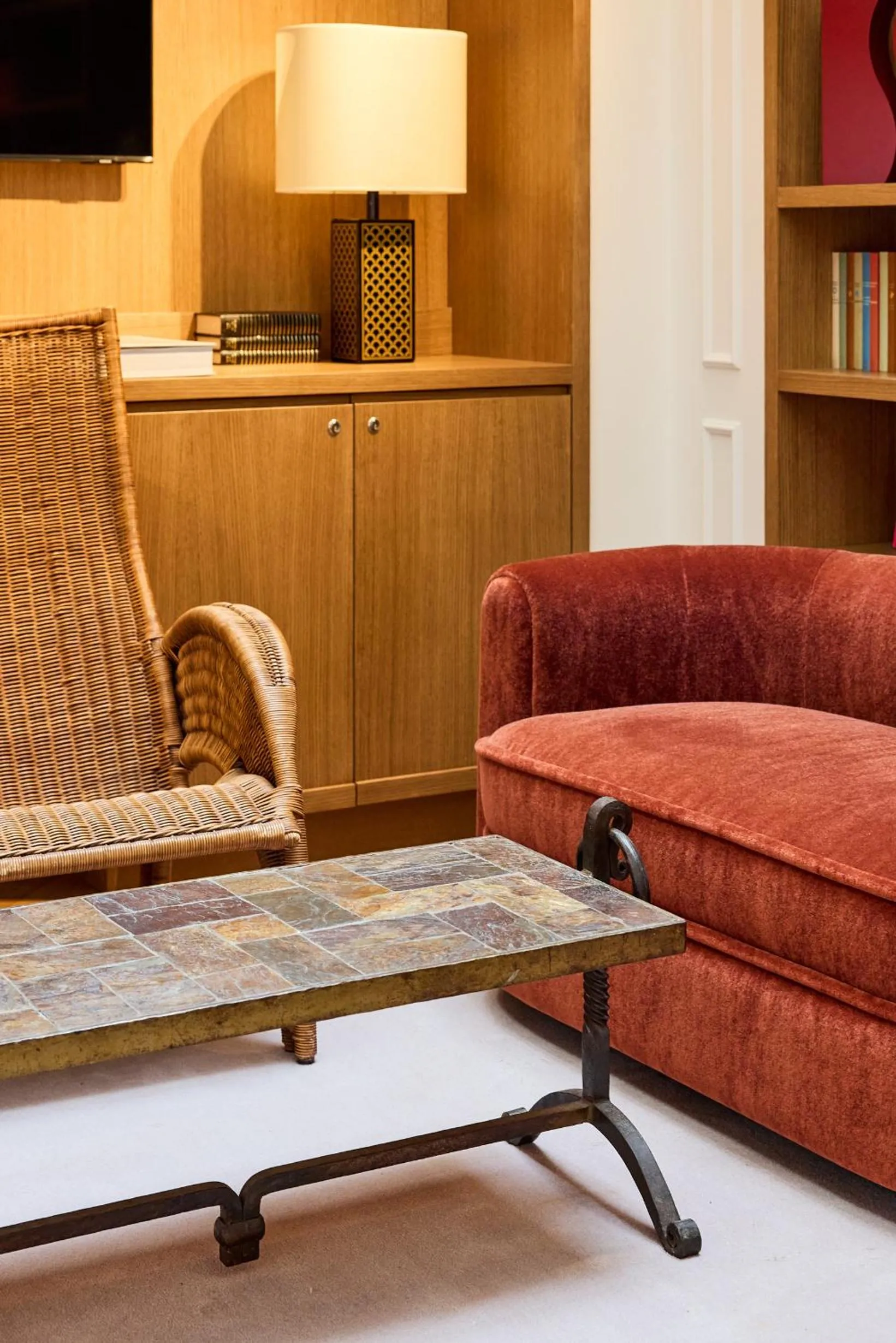 Library in Hôtel Noucha