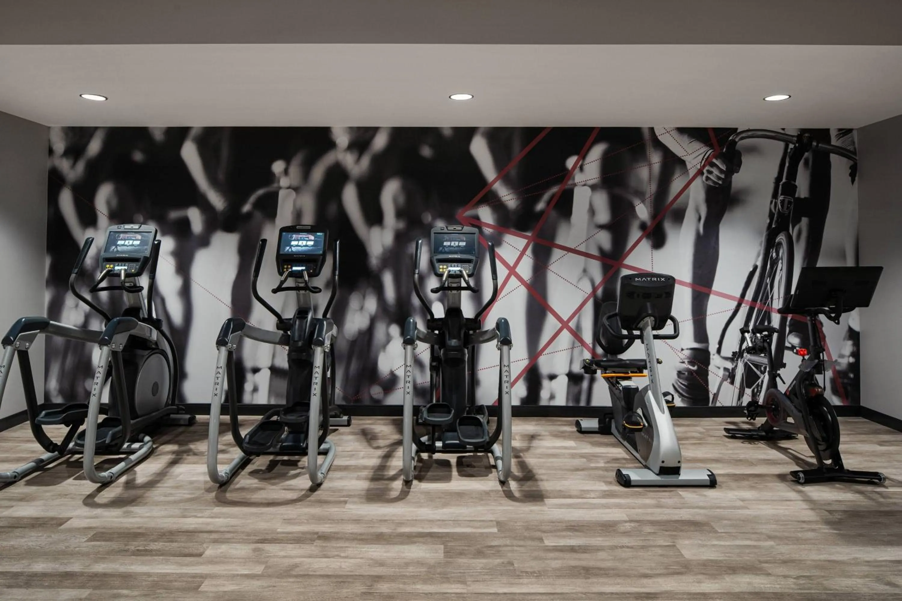 Fitness centre/facilities in Marriott Phoenix Chandler