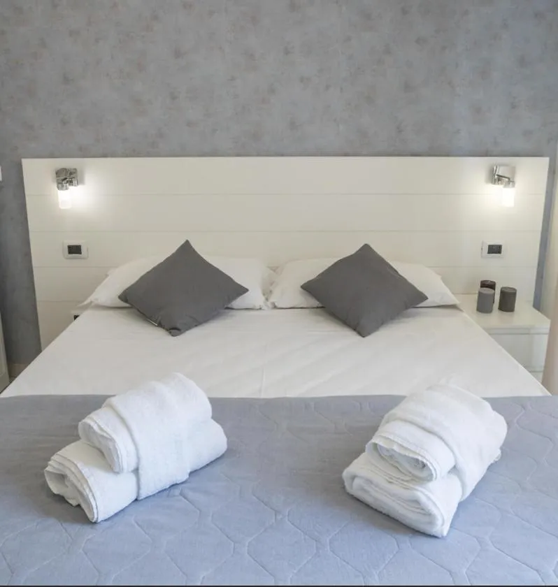 Photo of the whole room, Bed in Rimini Bay Suites&Residence