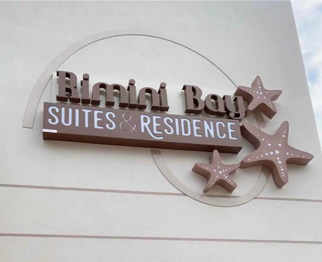 Facade/entrance in Rimini Bay Suites&Residence