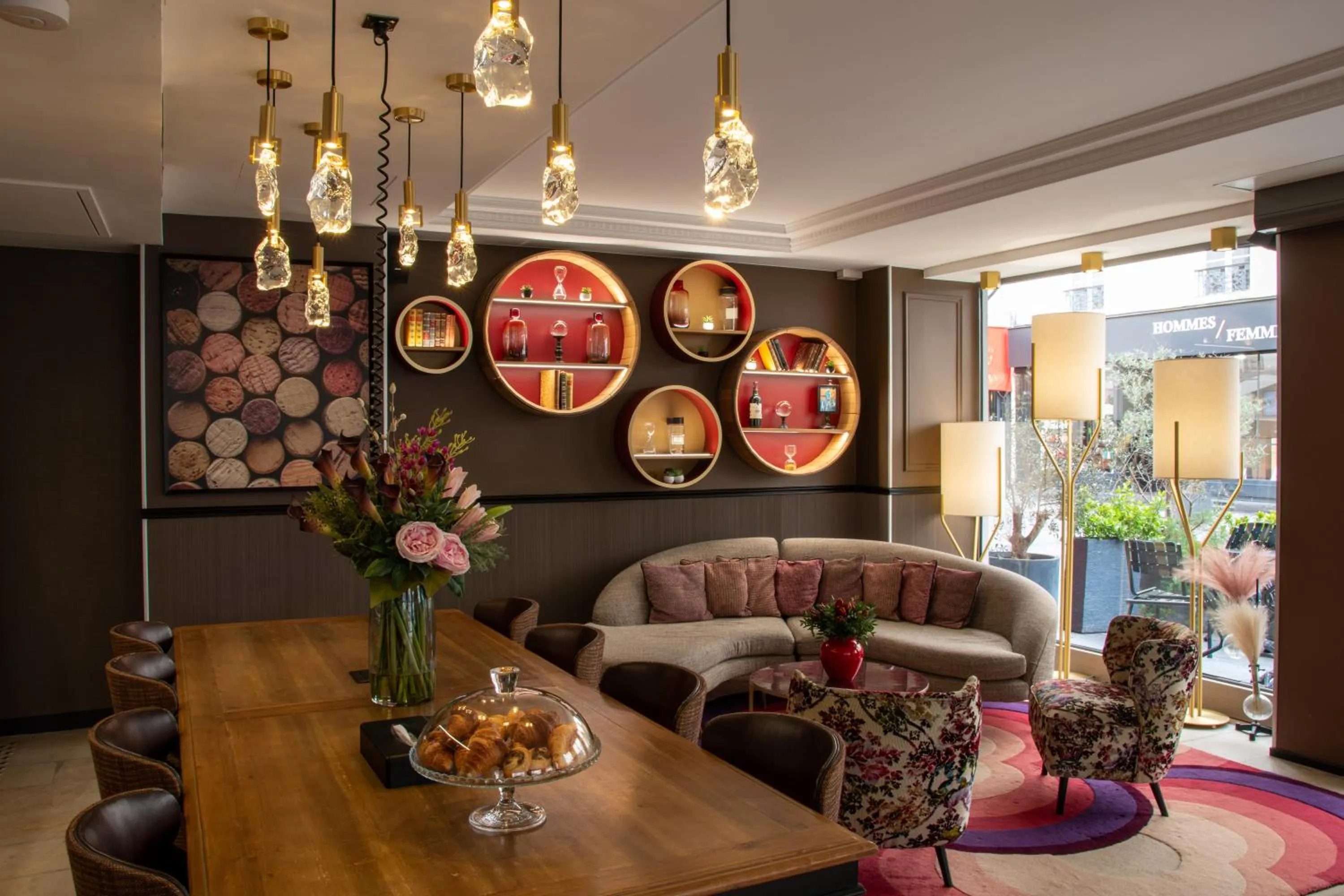 Lobby or reception in Hotel Du Cadran