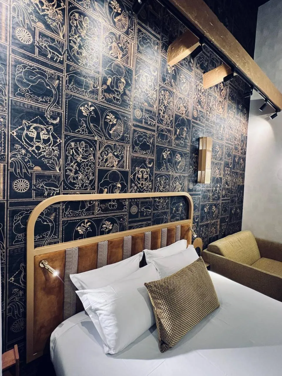 Bed in Hotel Du Cadran