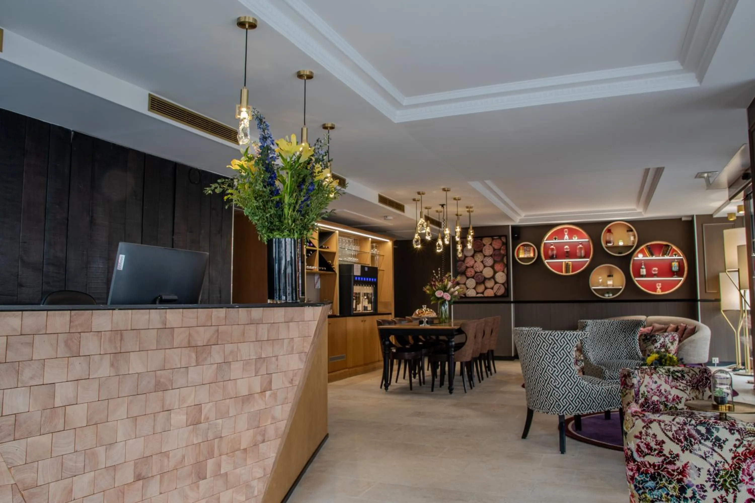 Lobby or reception in Hotel Du Cadran