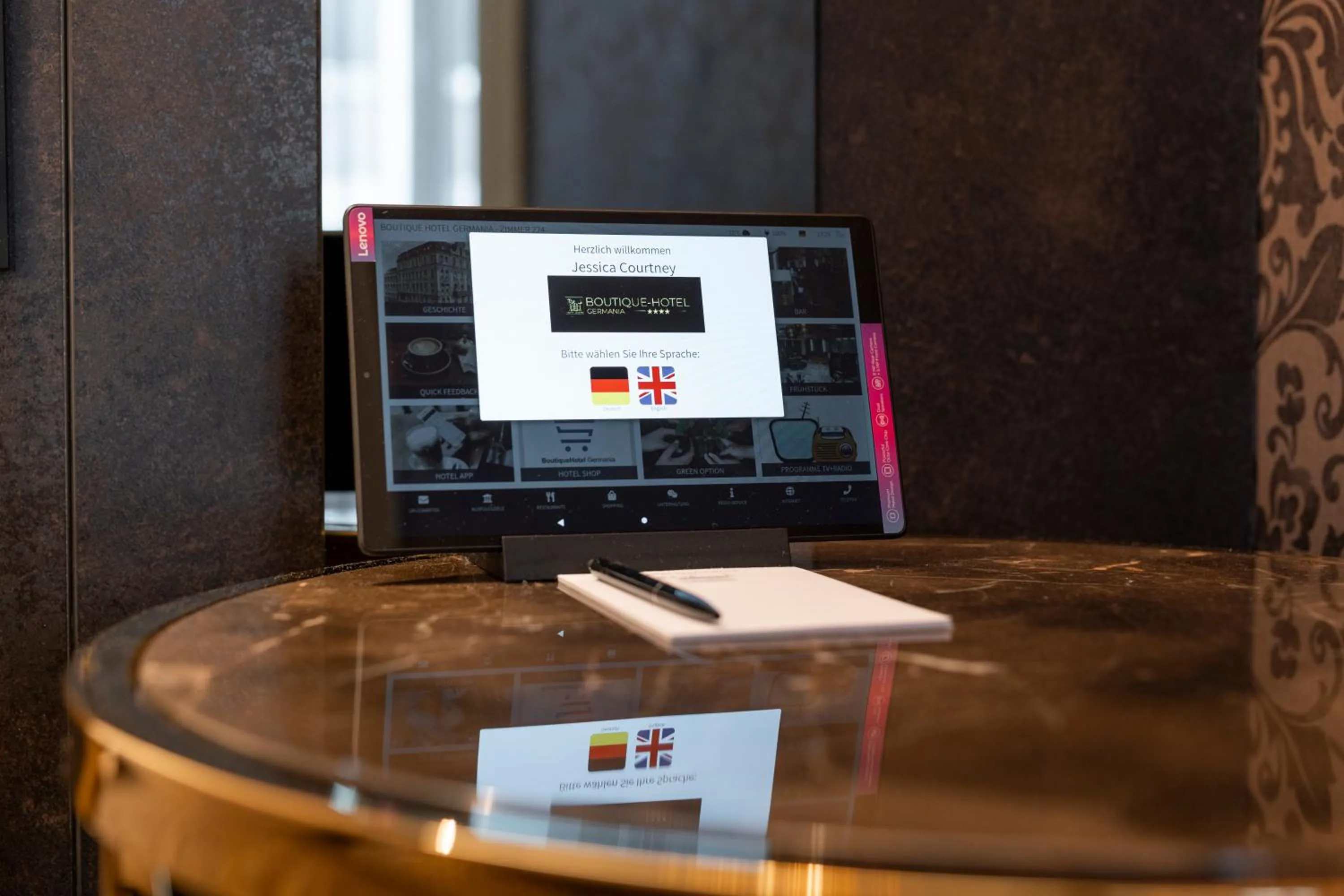 Photo of the whole room in Boutique Hotel Germania