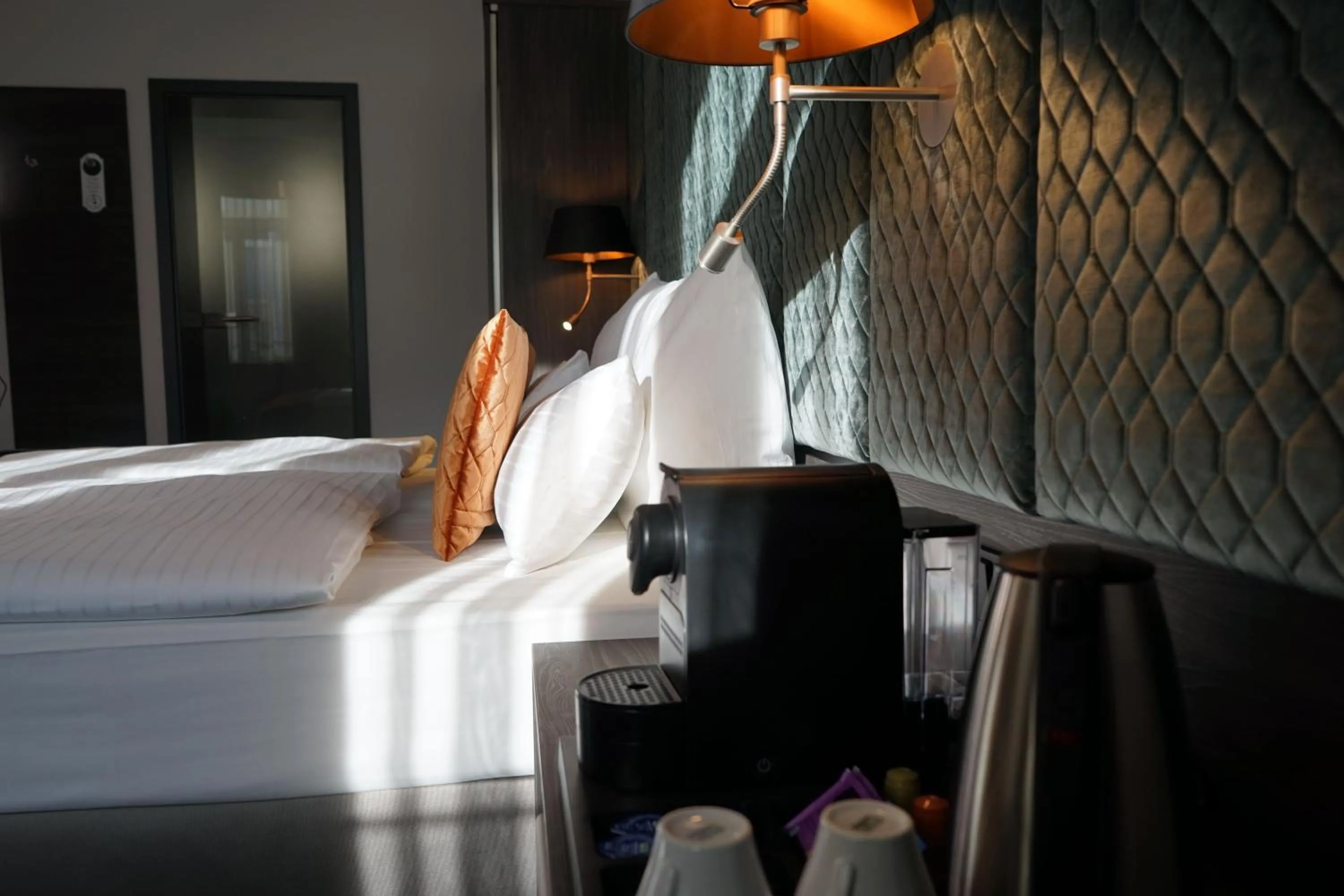 Photo of the whole room, Bed in Boutique Hotel Germania