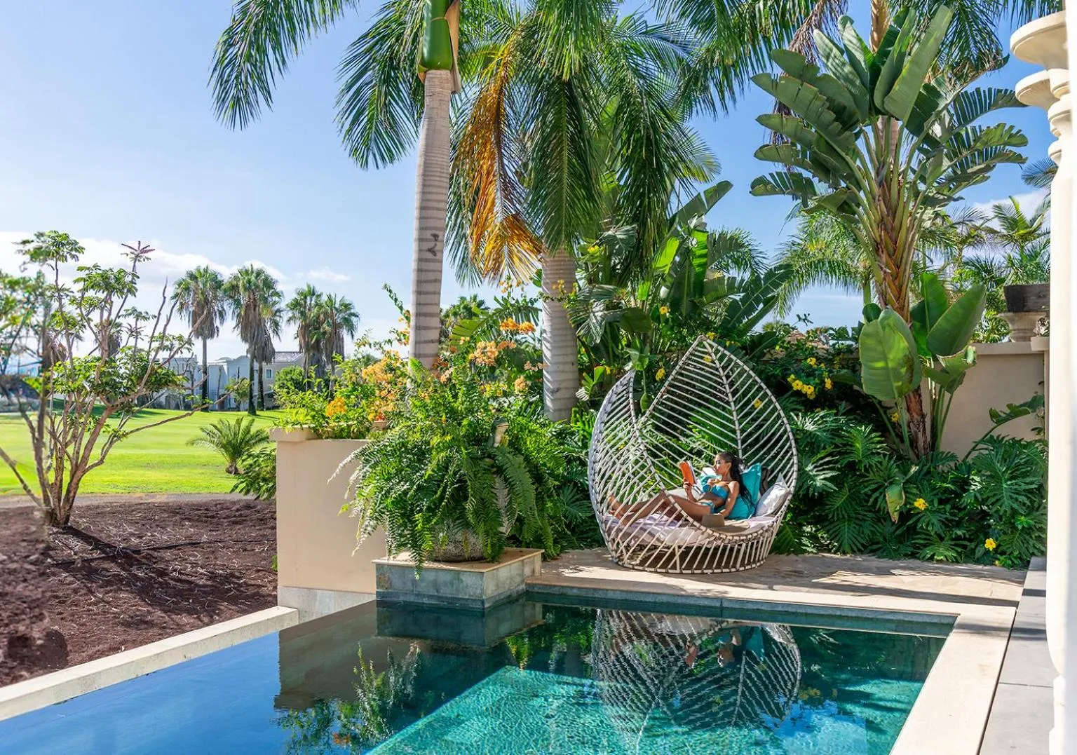 Swimming pool in Royal River, Luxury Hotel - Adults Only