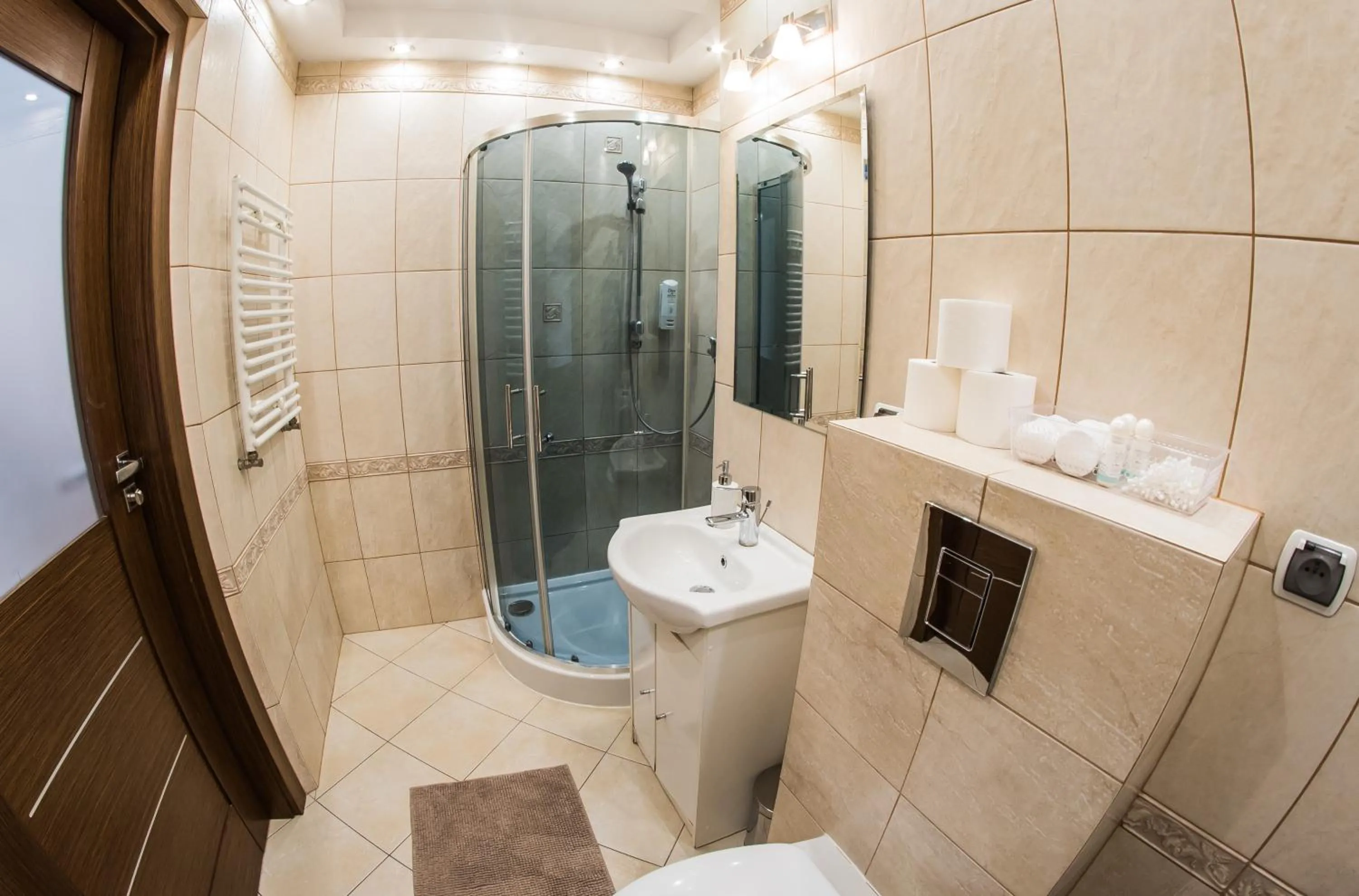Shower in Apartamenty Centrum