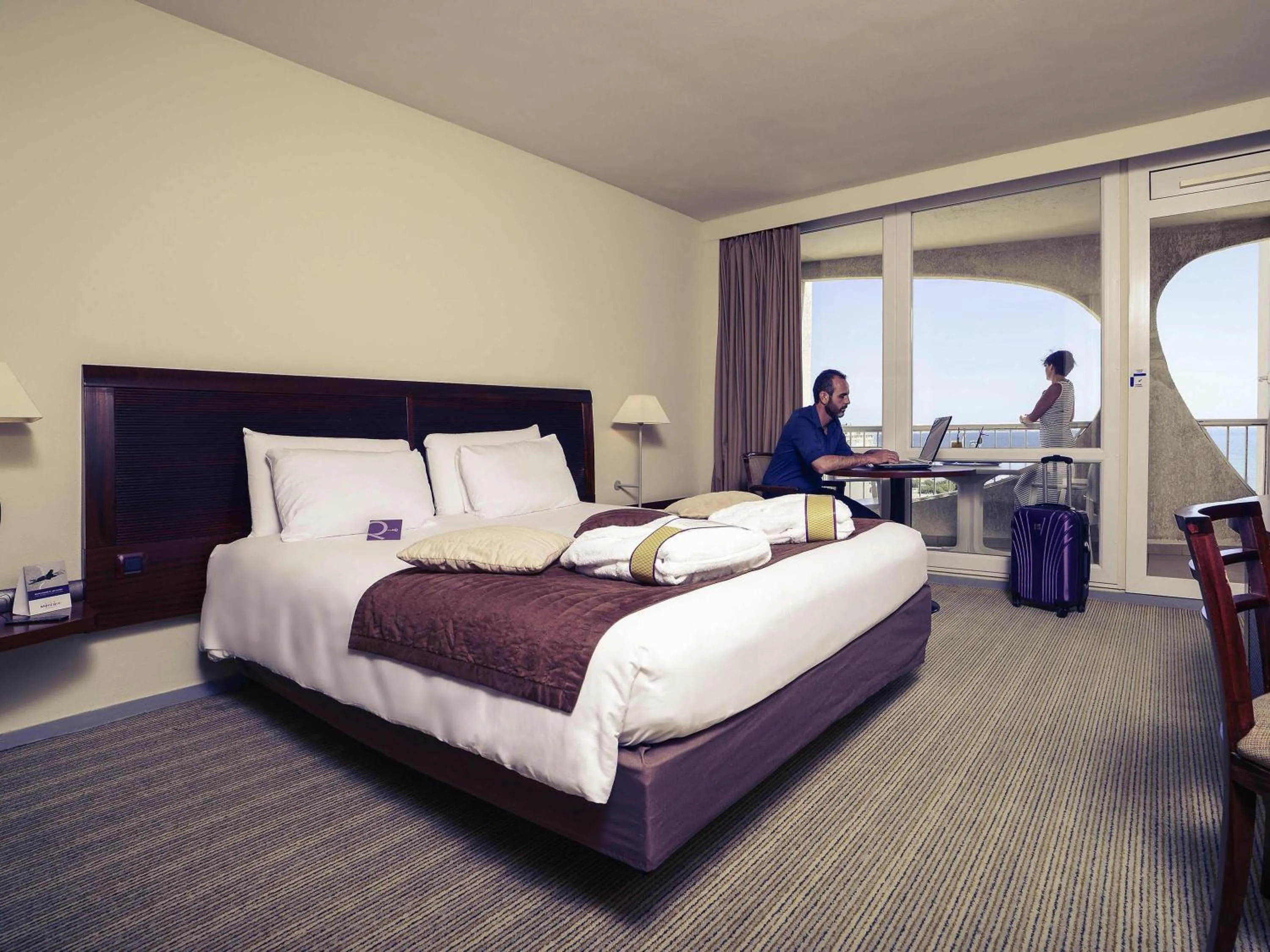 Bedroom, Bed in Mercure Port La Grande Motte