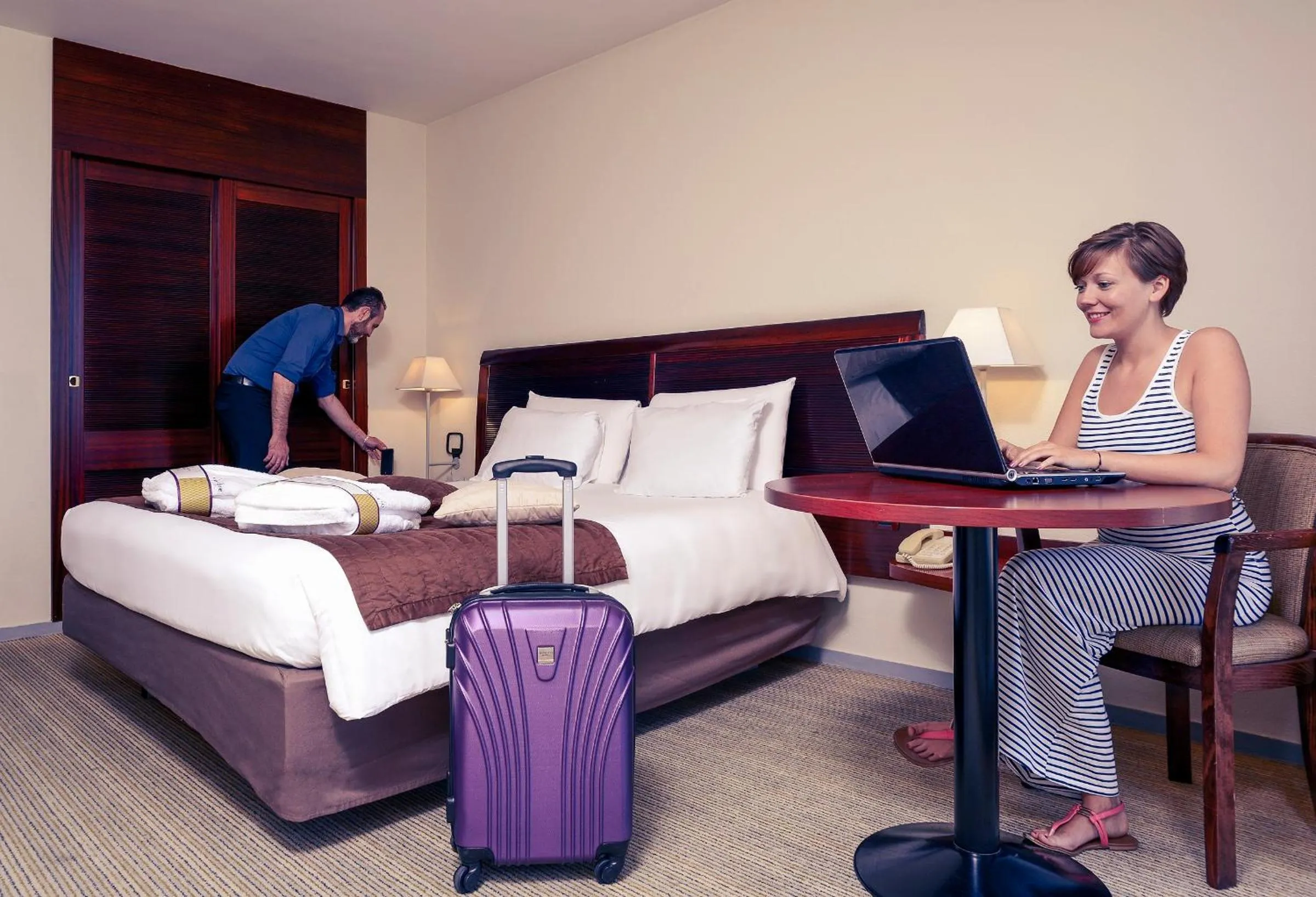 Bedroom, Bed in Mercure Port La Grande Motte