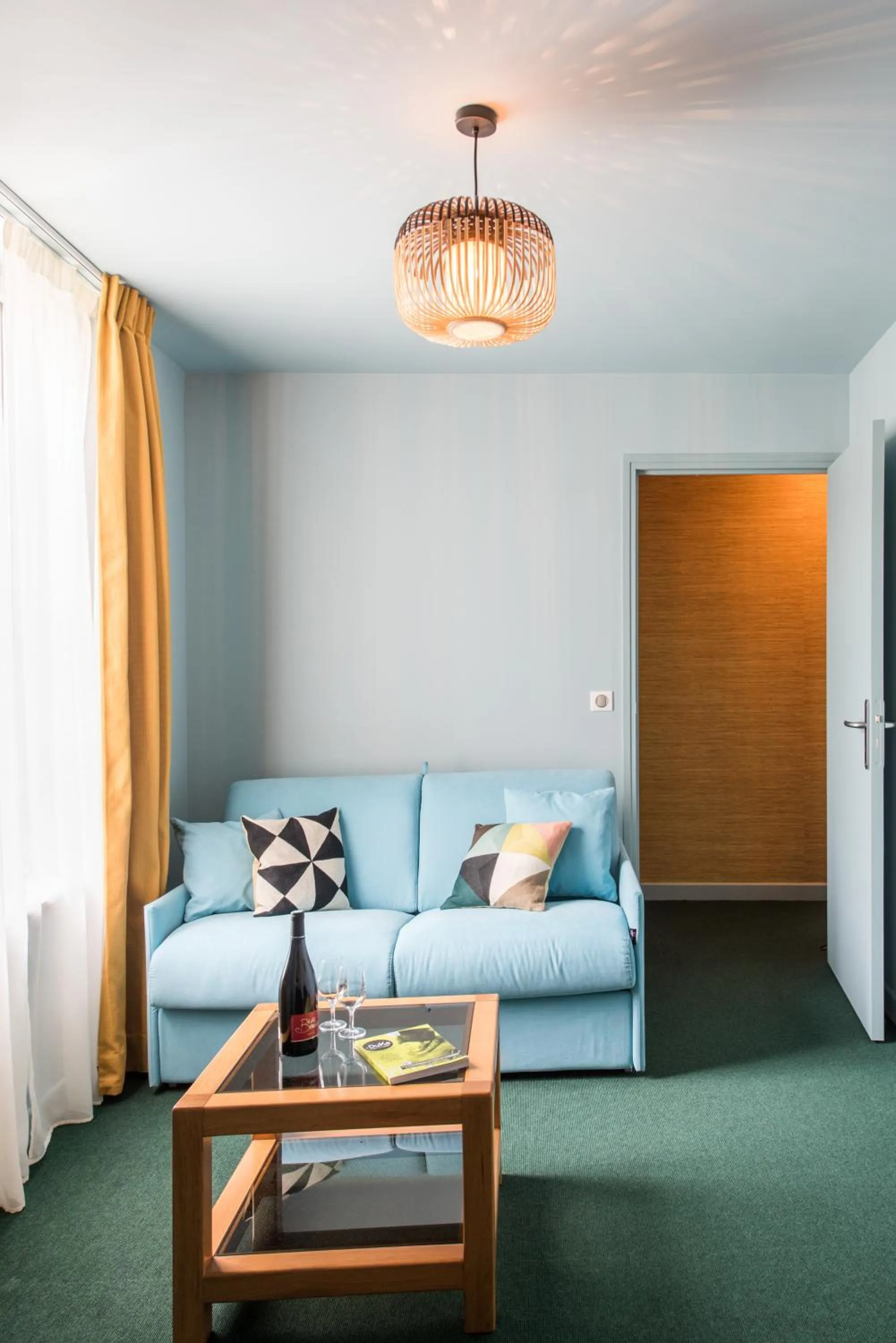 Living room in Le Central Boutique Hôtel