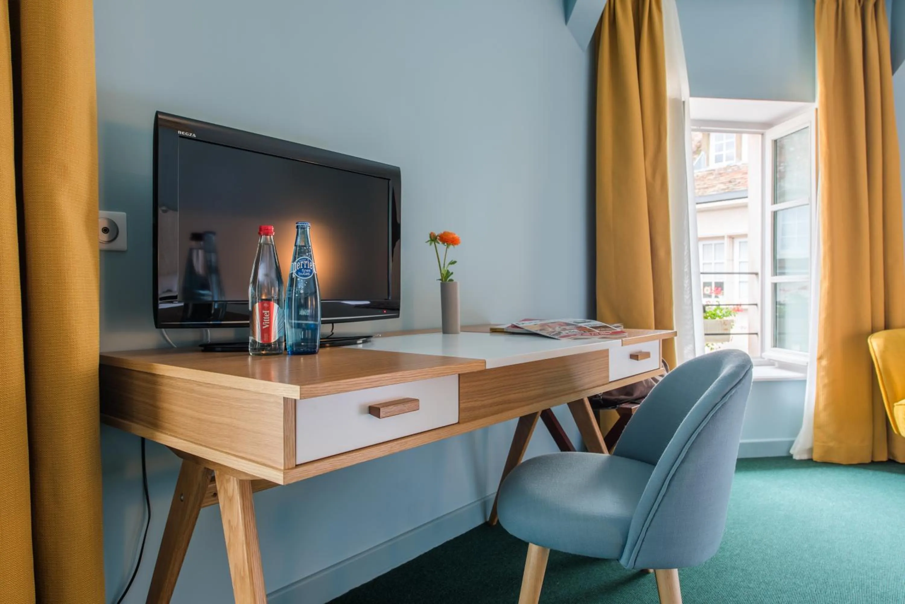 Bedroom in Le Central Boutique Hôtel