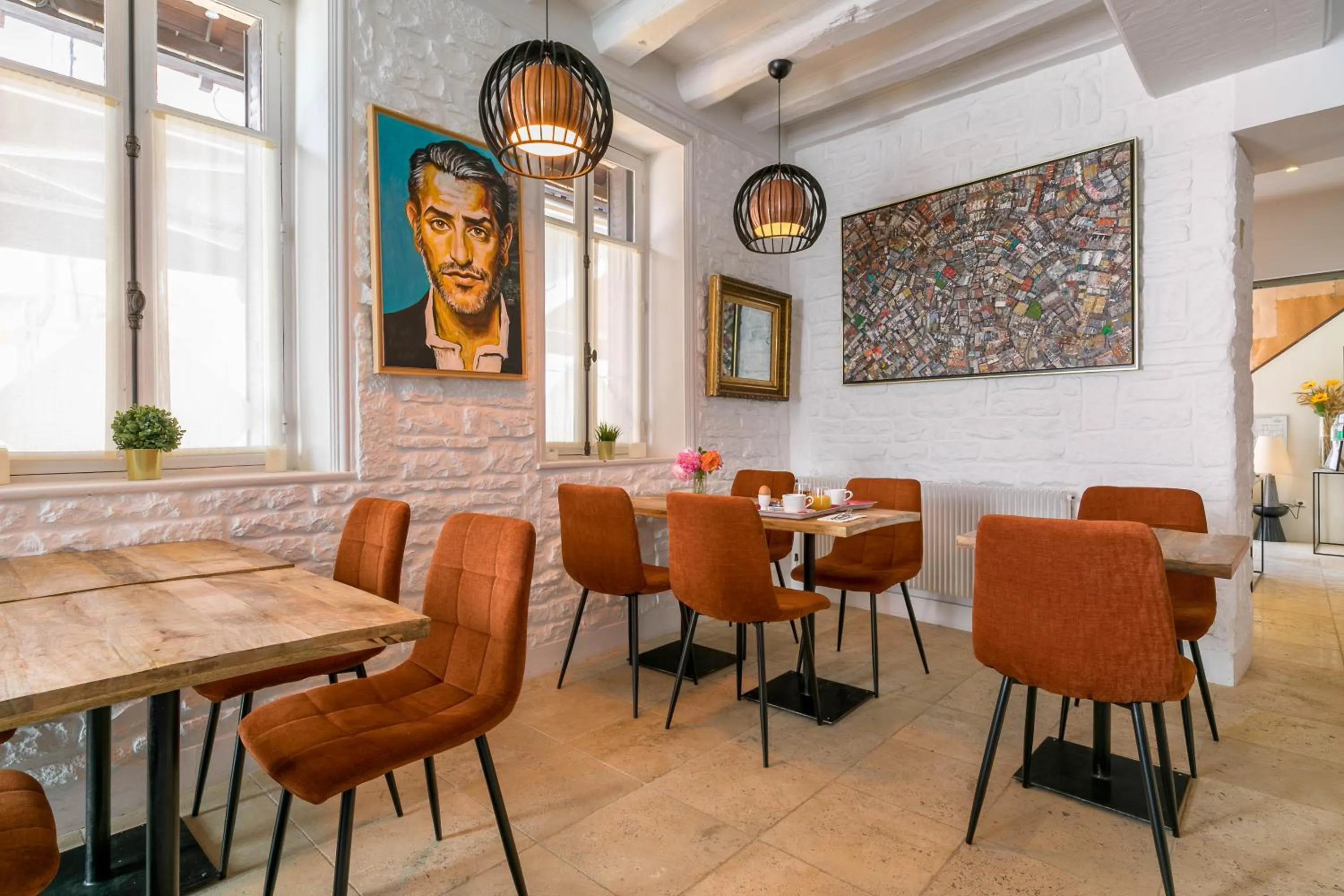 Breakfast in Le Central Boutique Hôtel