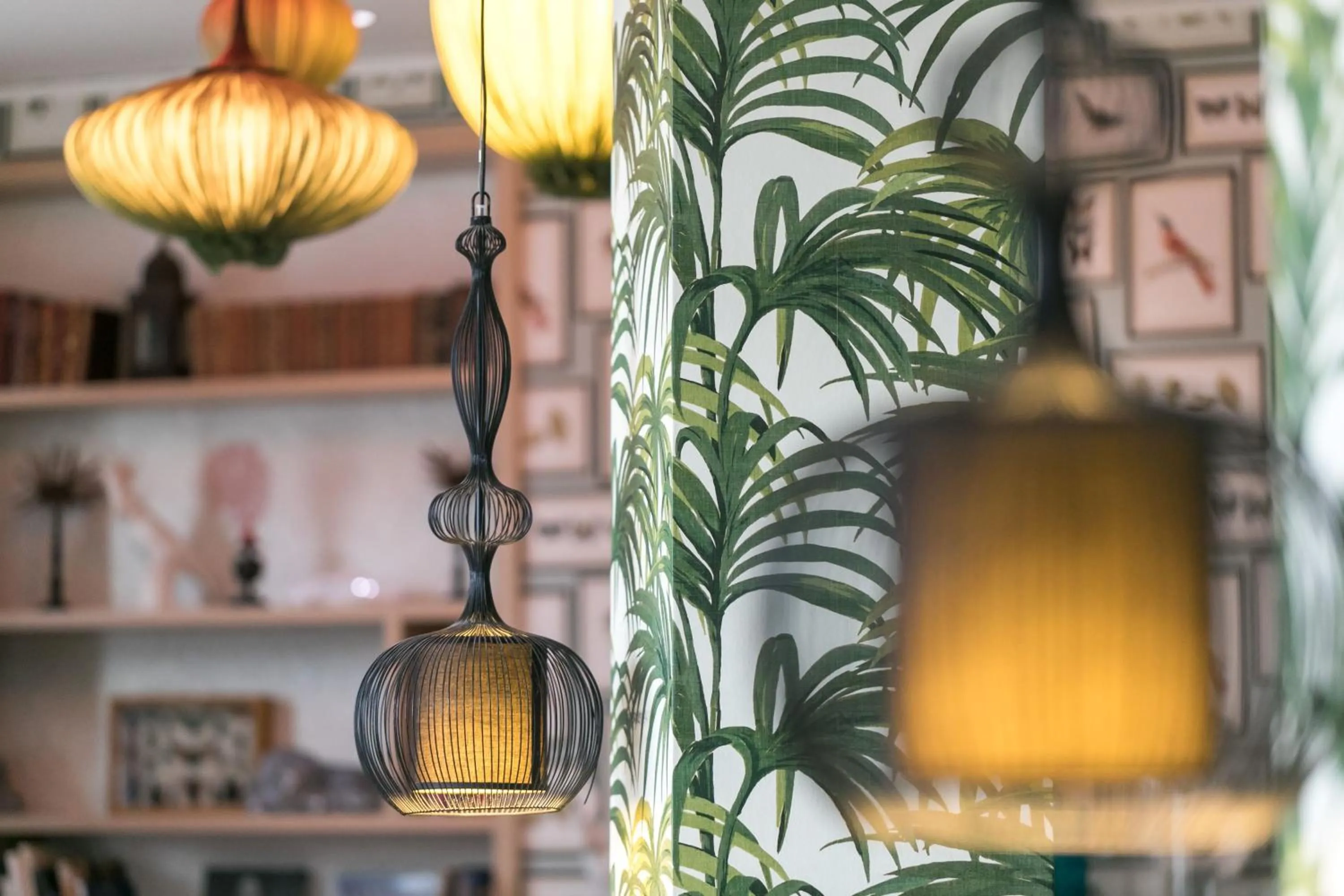 Decorative detail in Villa Bougainville by Happyculture