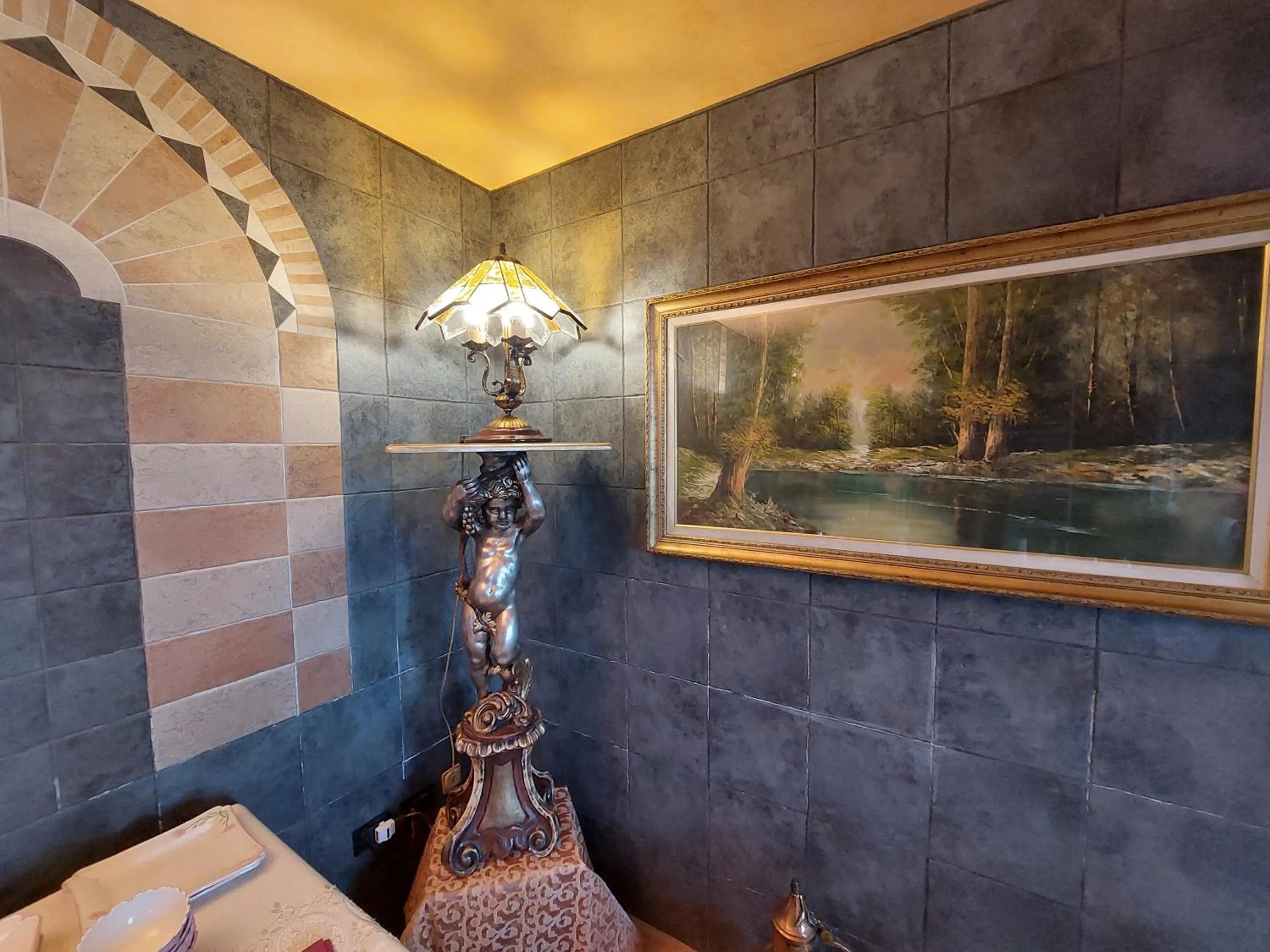 Decorative detail in B&b Ca'Baracca Bellavista