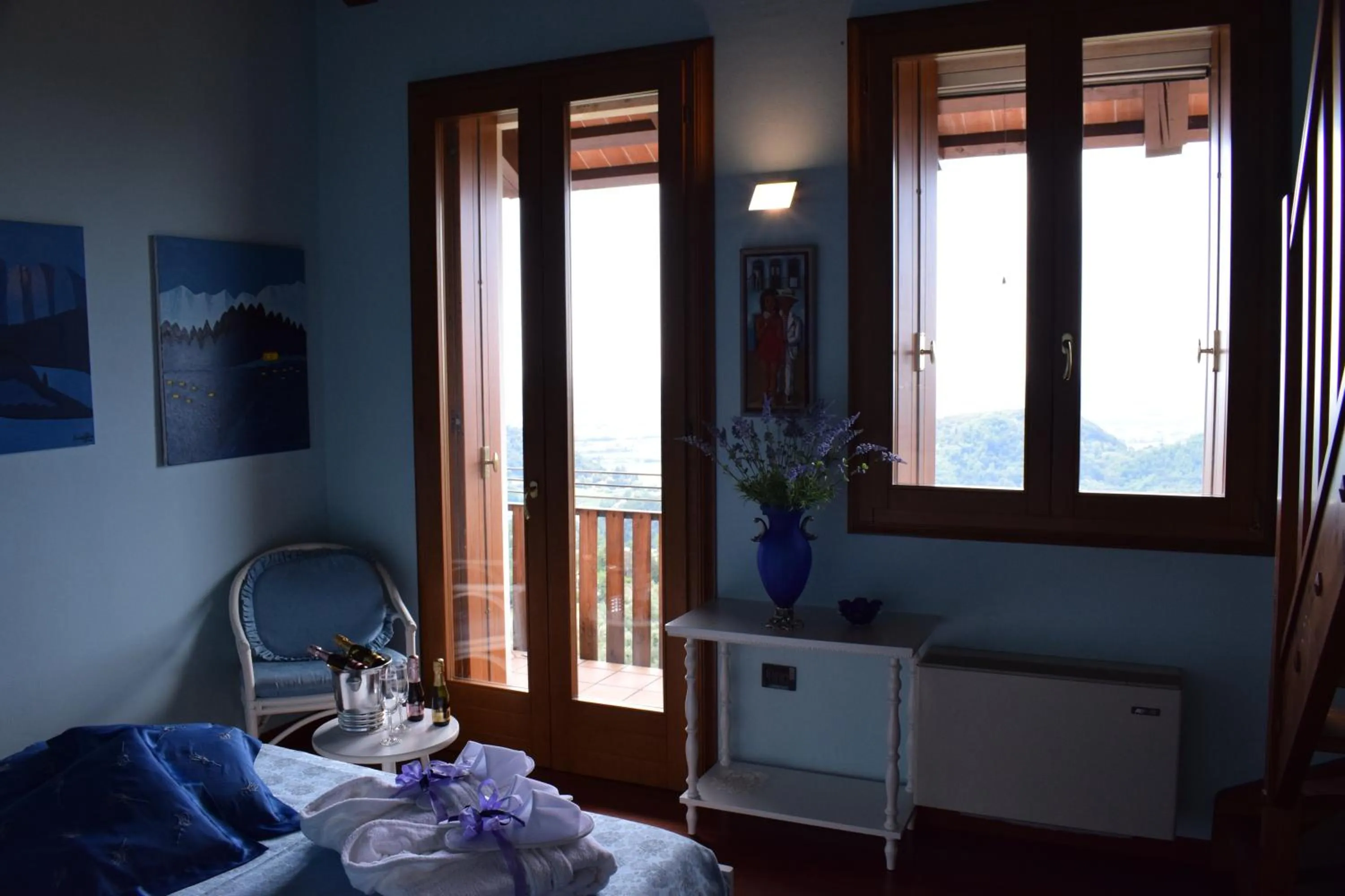 Deluxe Double Room with Extra Bed in B&b Ca'Baracca Bellavista