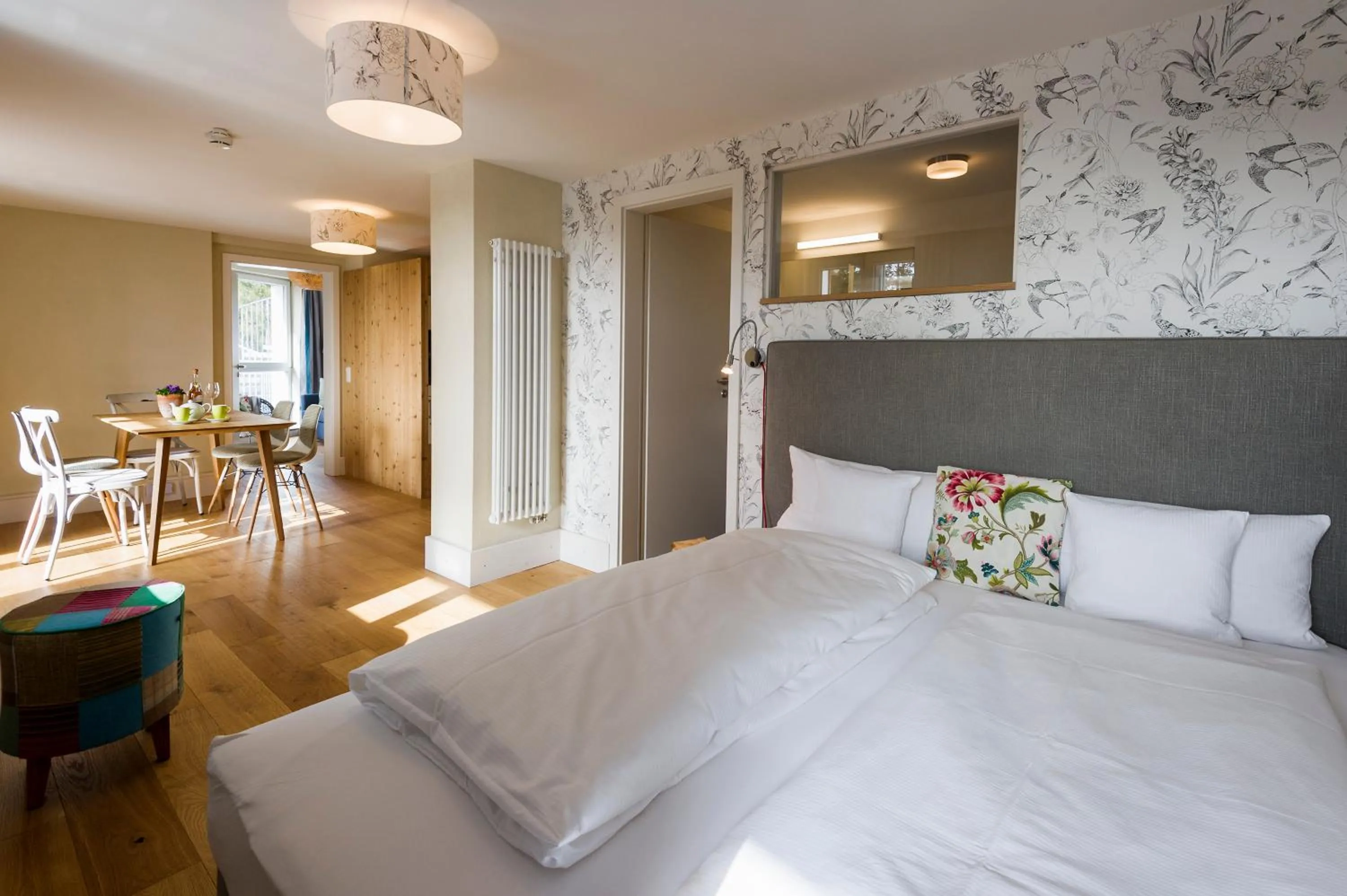 Photo of the whole room, Bed in Berghaus Freiburg - Appartement Hotel auf dem Schauinsland