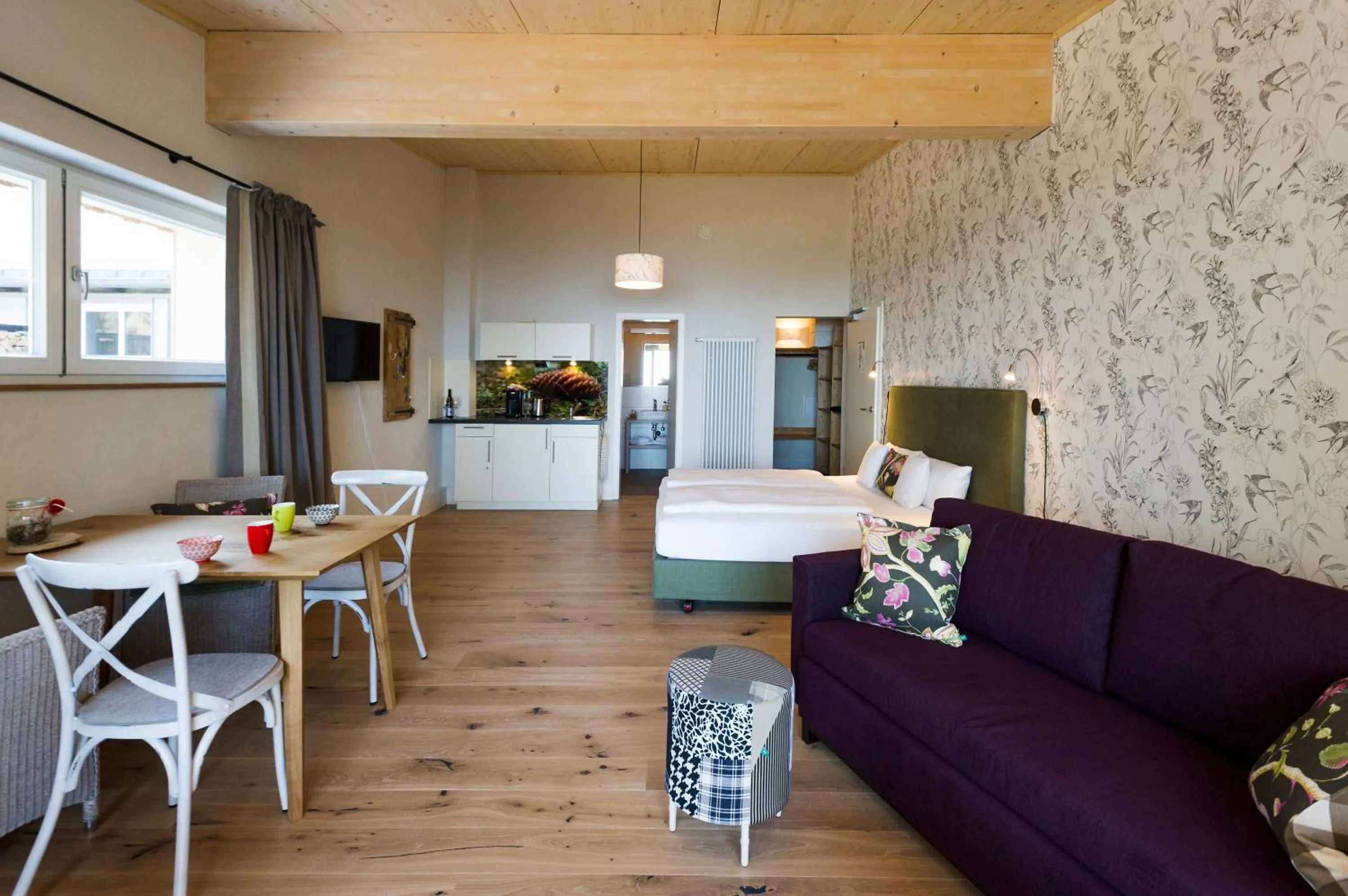 Living room in Berghaus Freiburg - Appartement Hotel auf dem Schauinsland