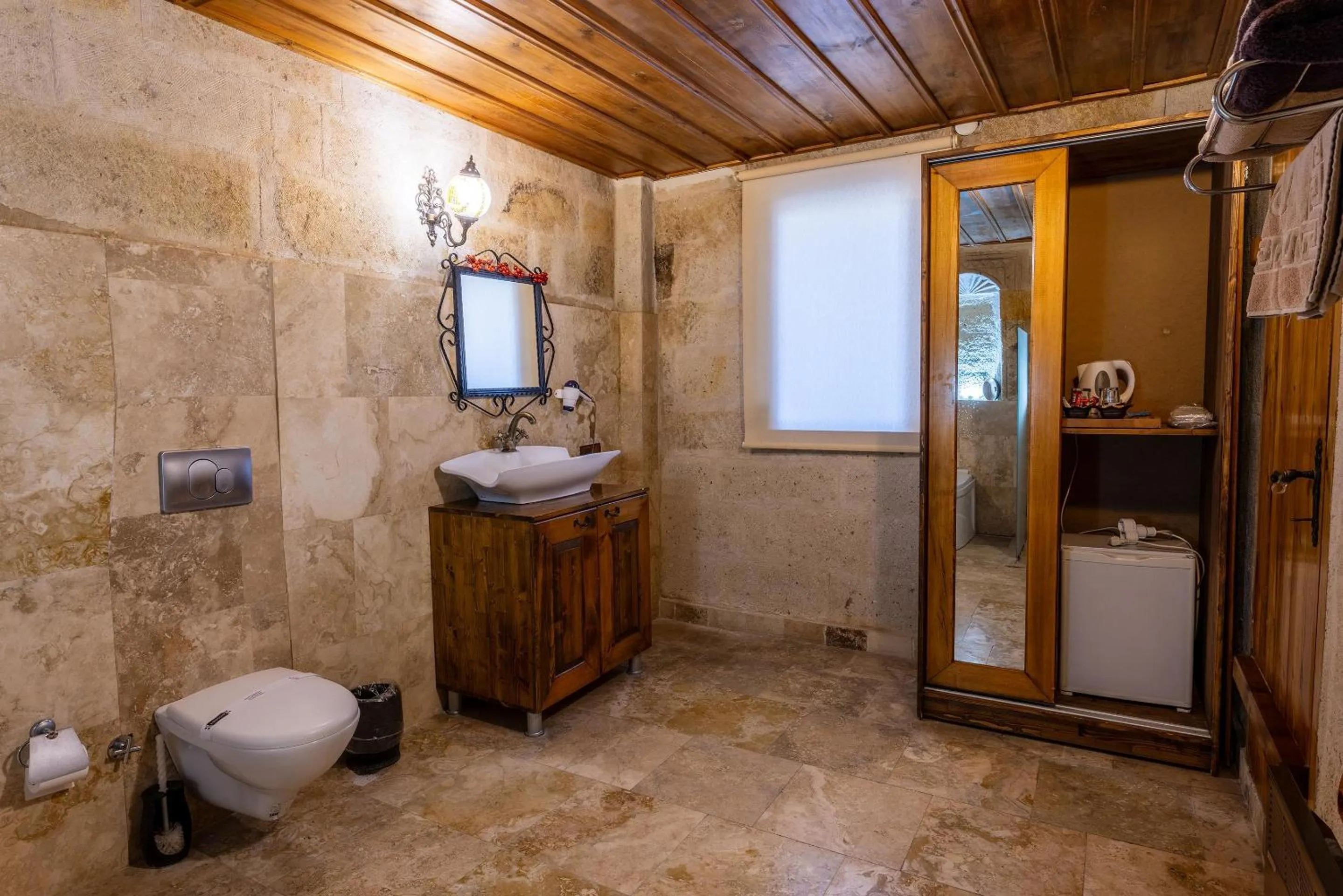 Shower in Lovely Cappadocia Hotel