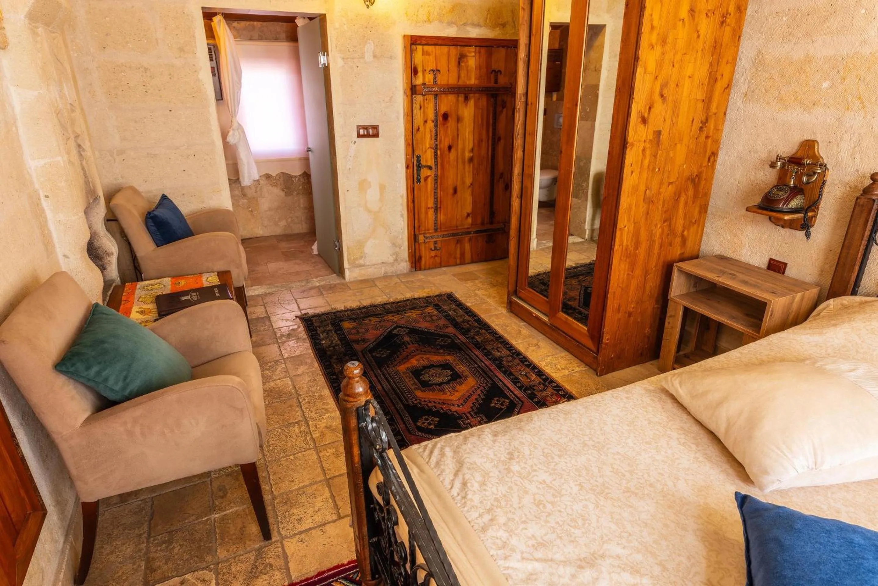 Photo of the whole room, Bed in Lovely Cappadocia Hotel