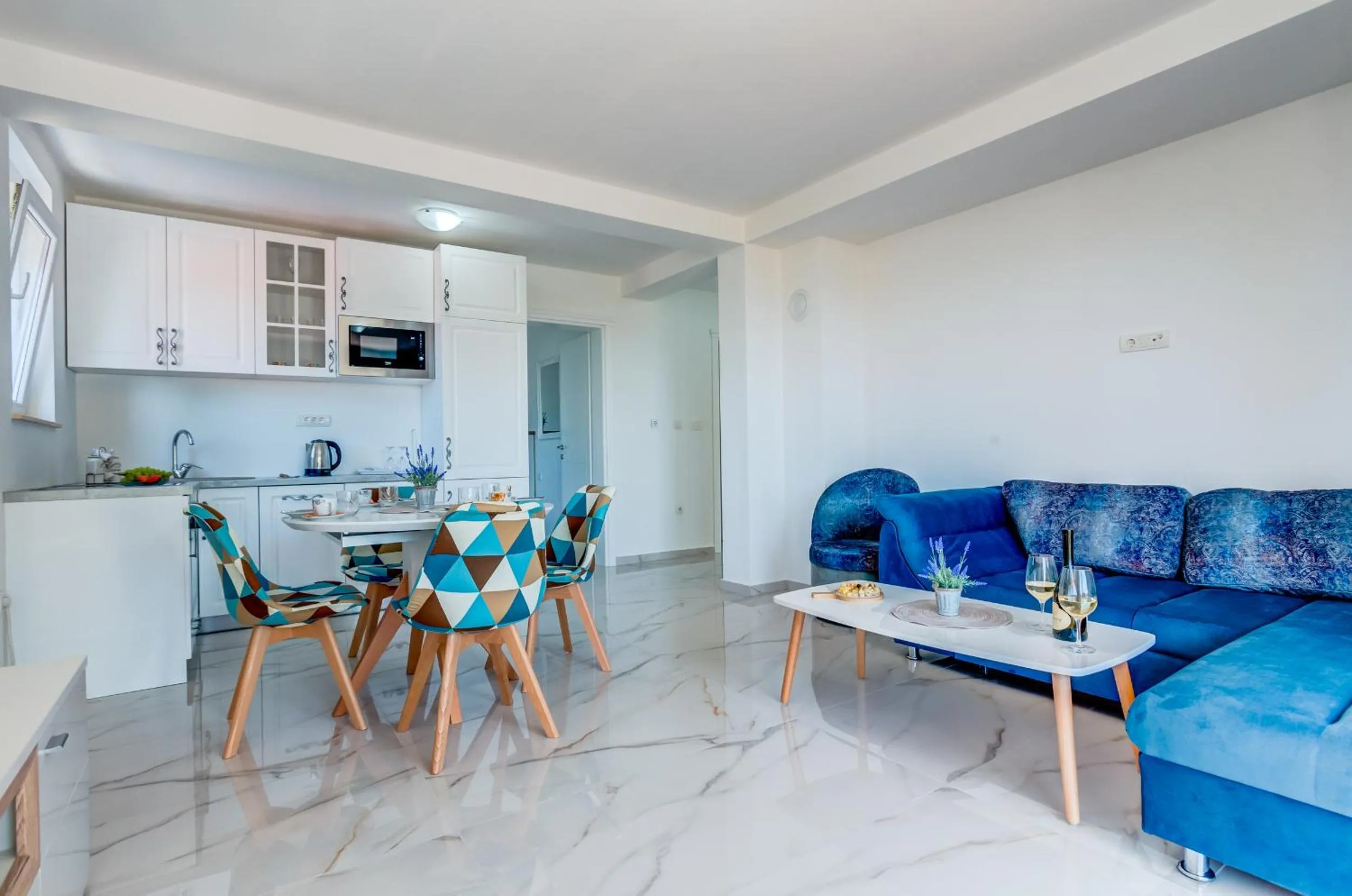 Living room in Dolaca Villas