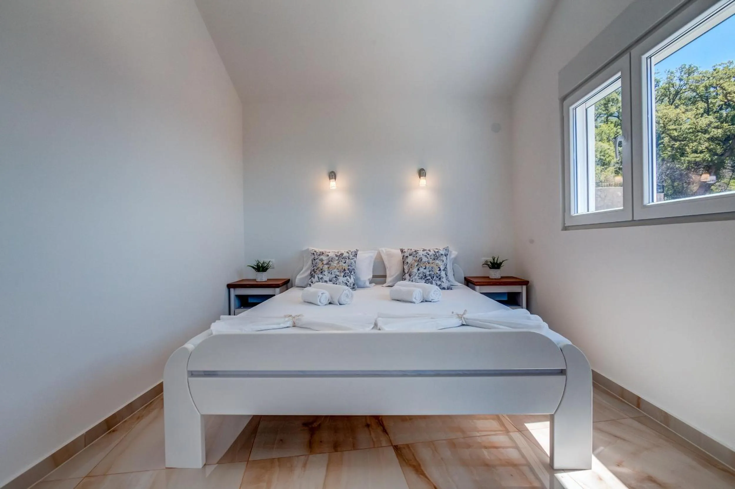 Bed in Dolaca Villas