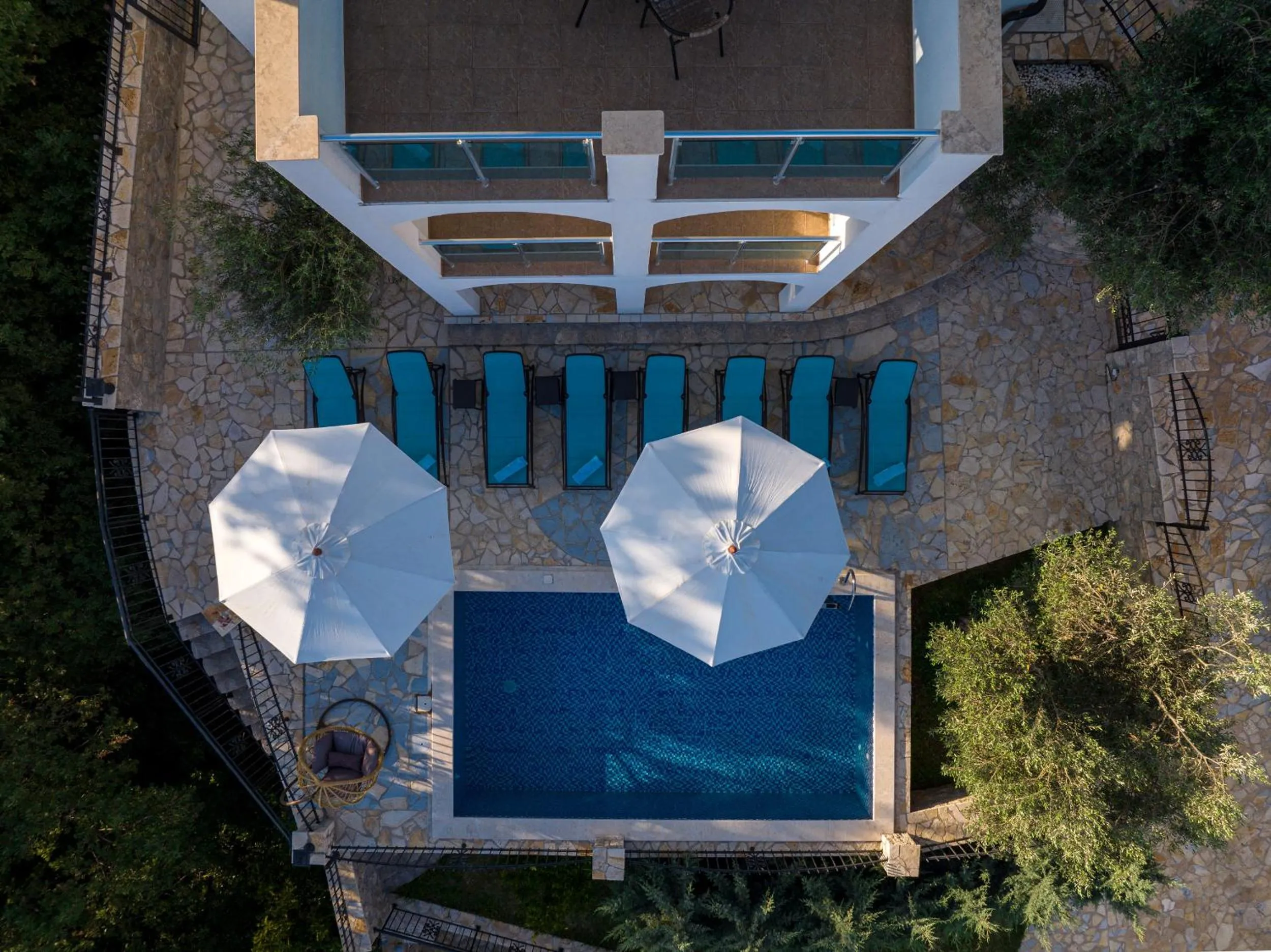 Patio in Dolaca Villas