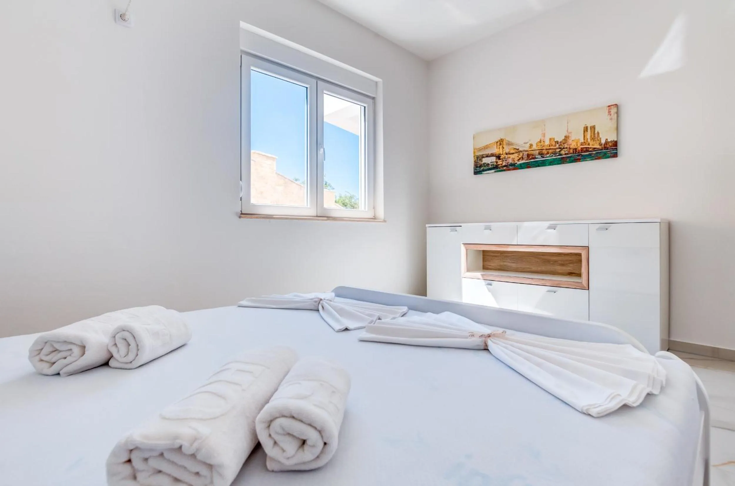Bed in Dolaca Villas
