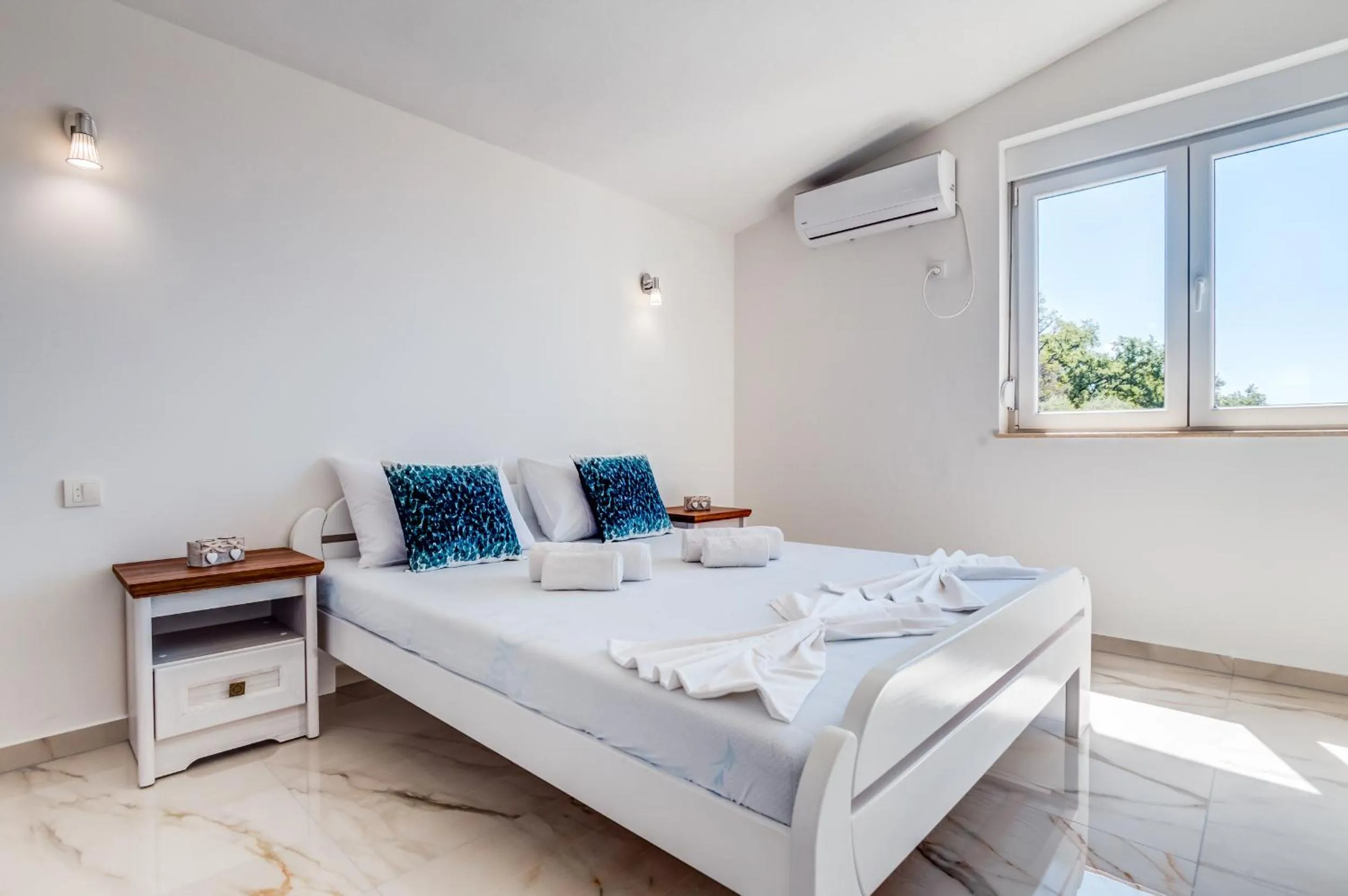 Bed in Dolaca Villas