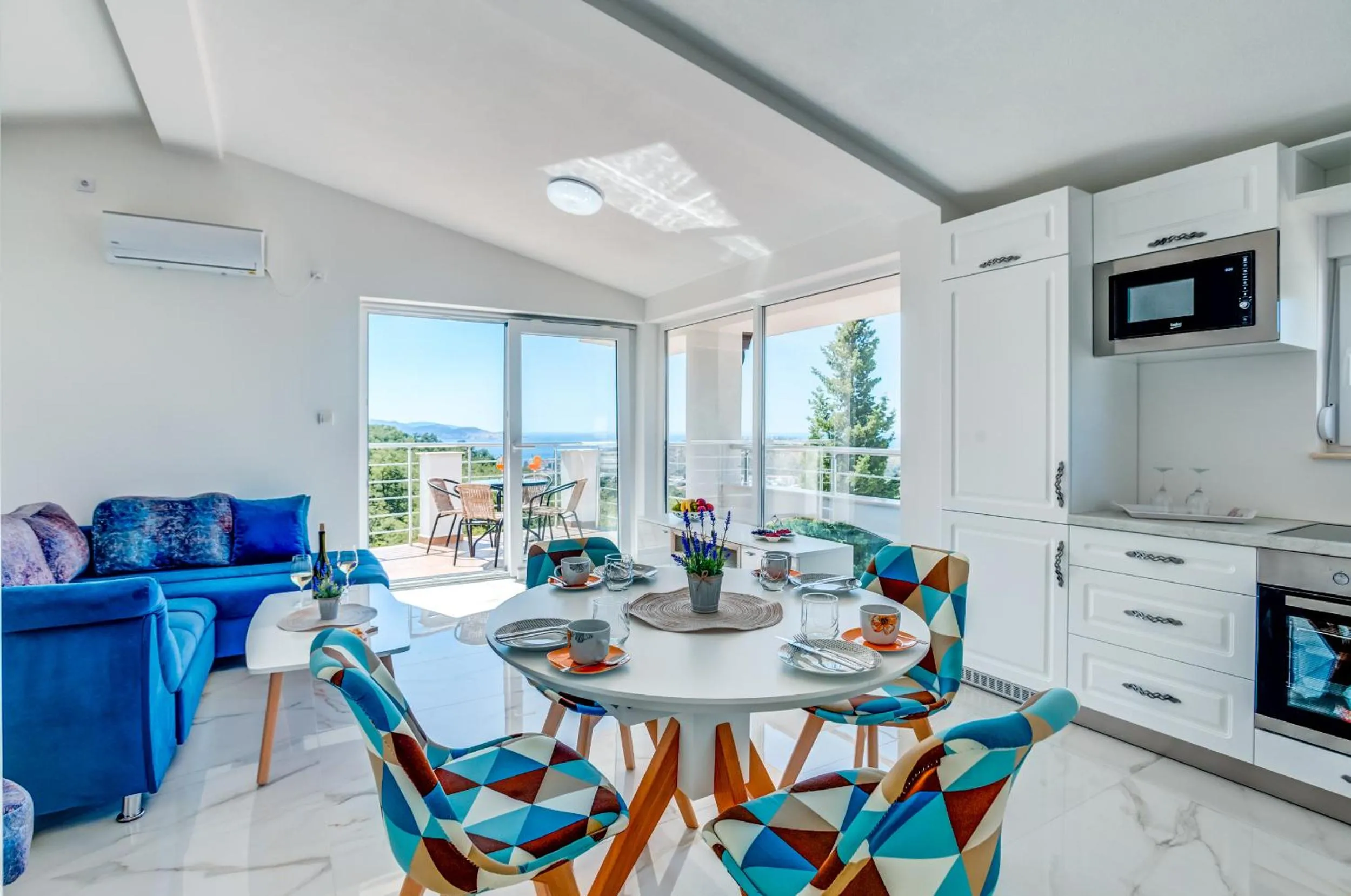 Living room in Dolaca Villas