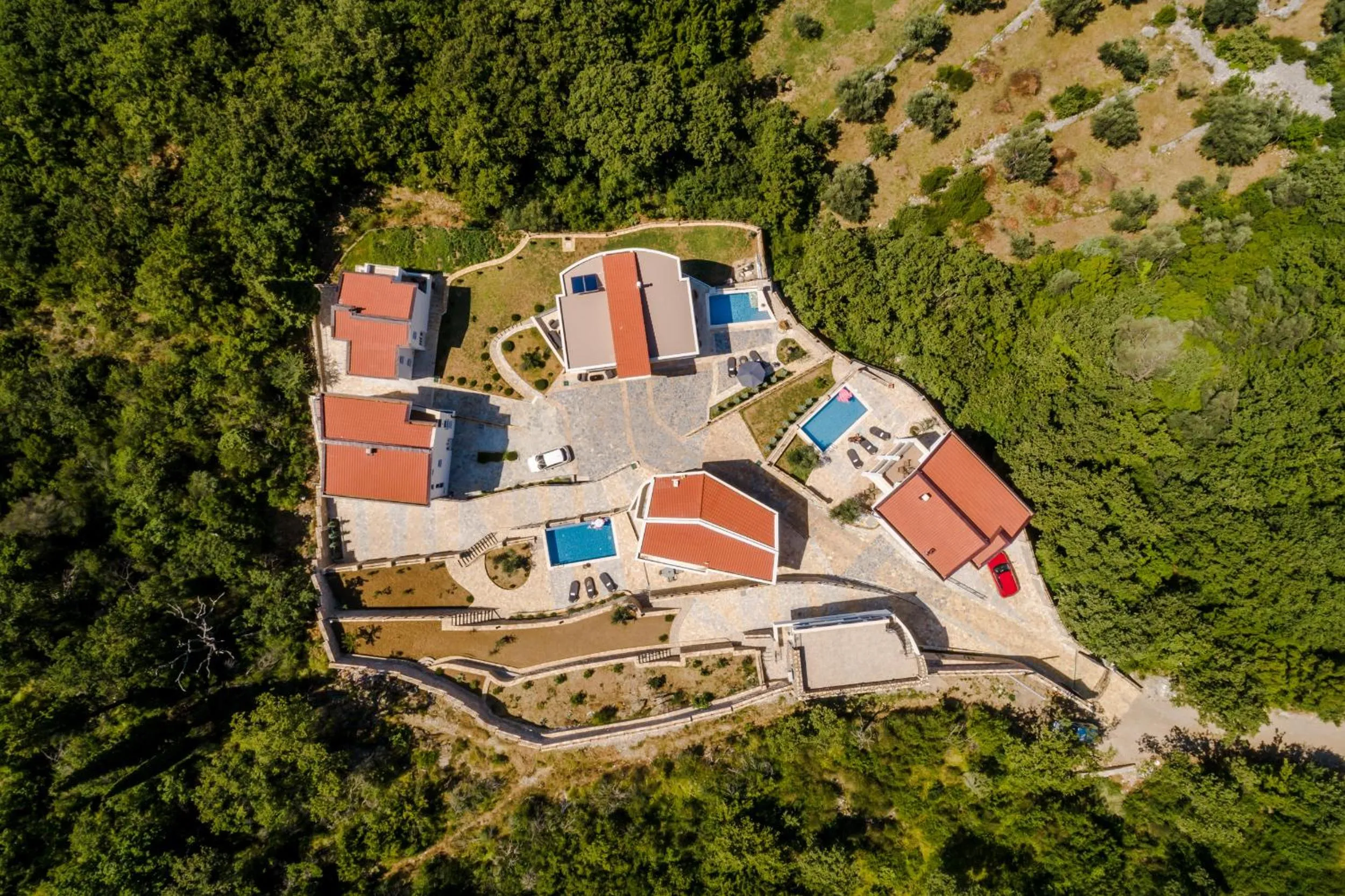 Patio in Dolaca Villas