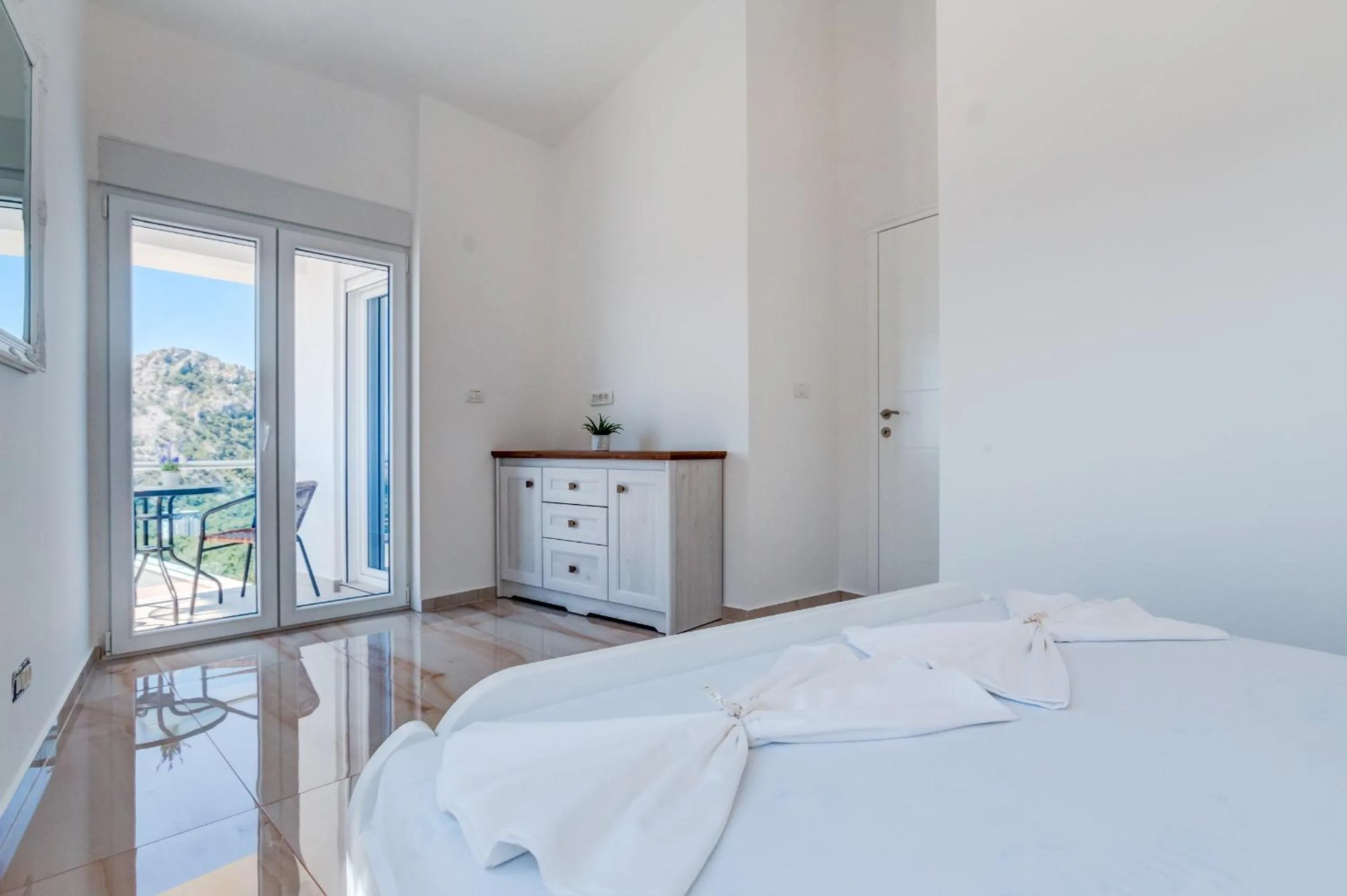 Bed in Dolaca Villas