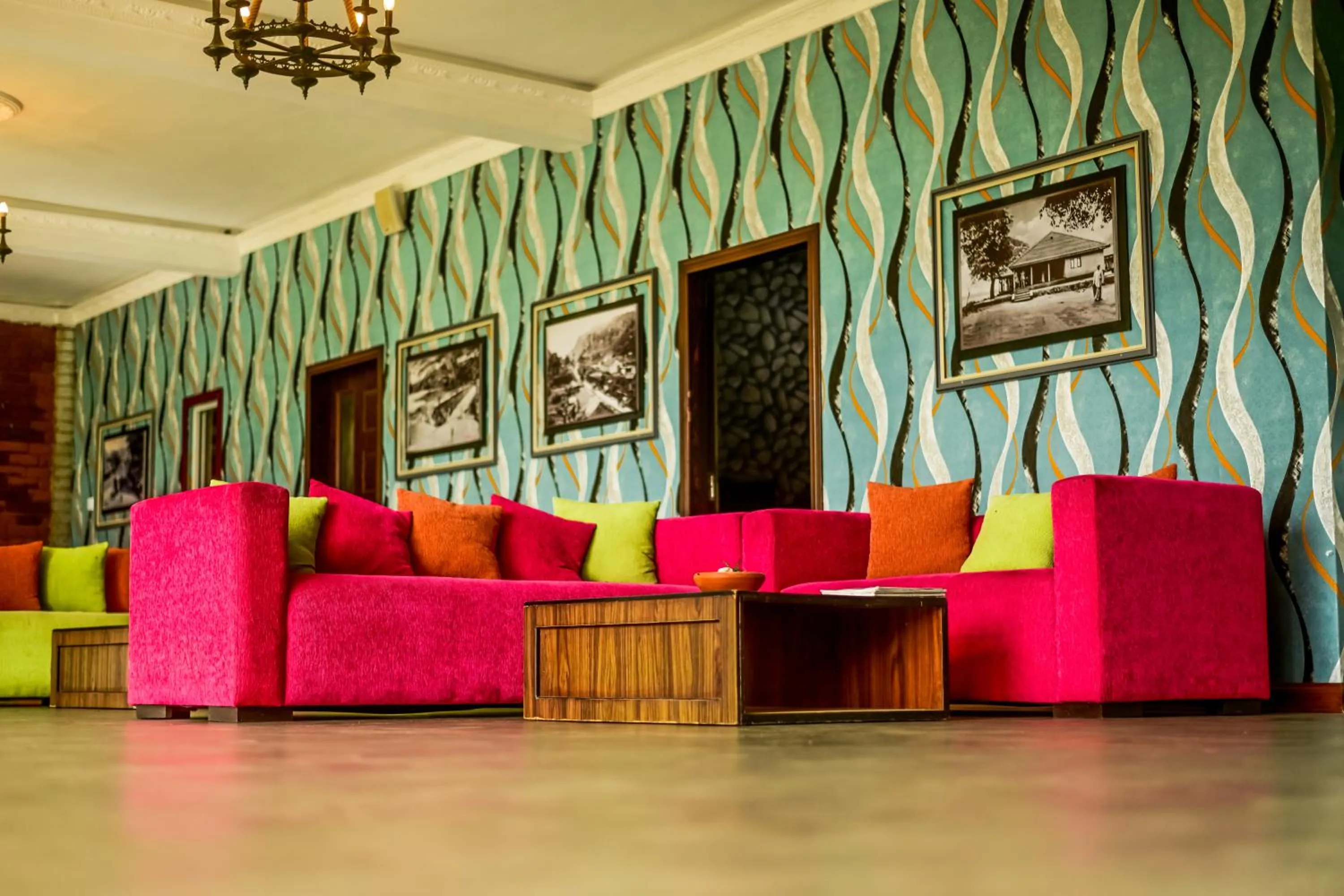 Living room in Agbo Hotel