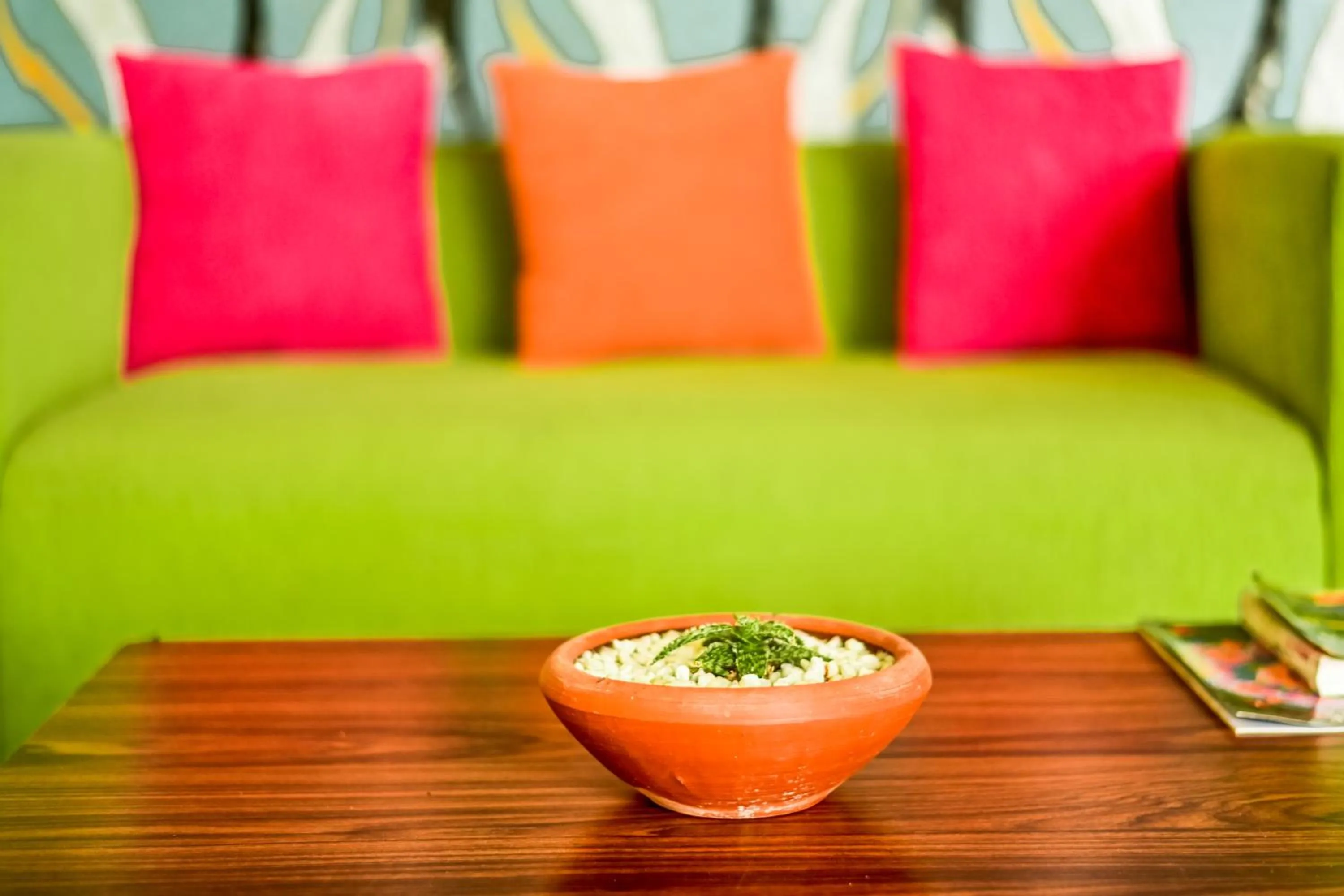 Living room in Agbo Hotel