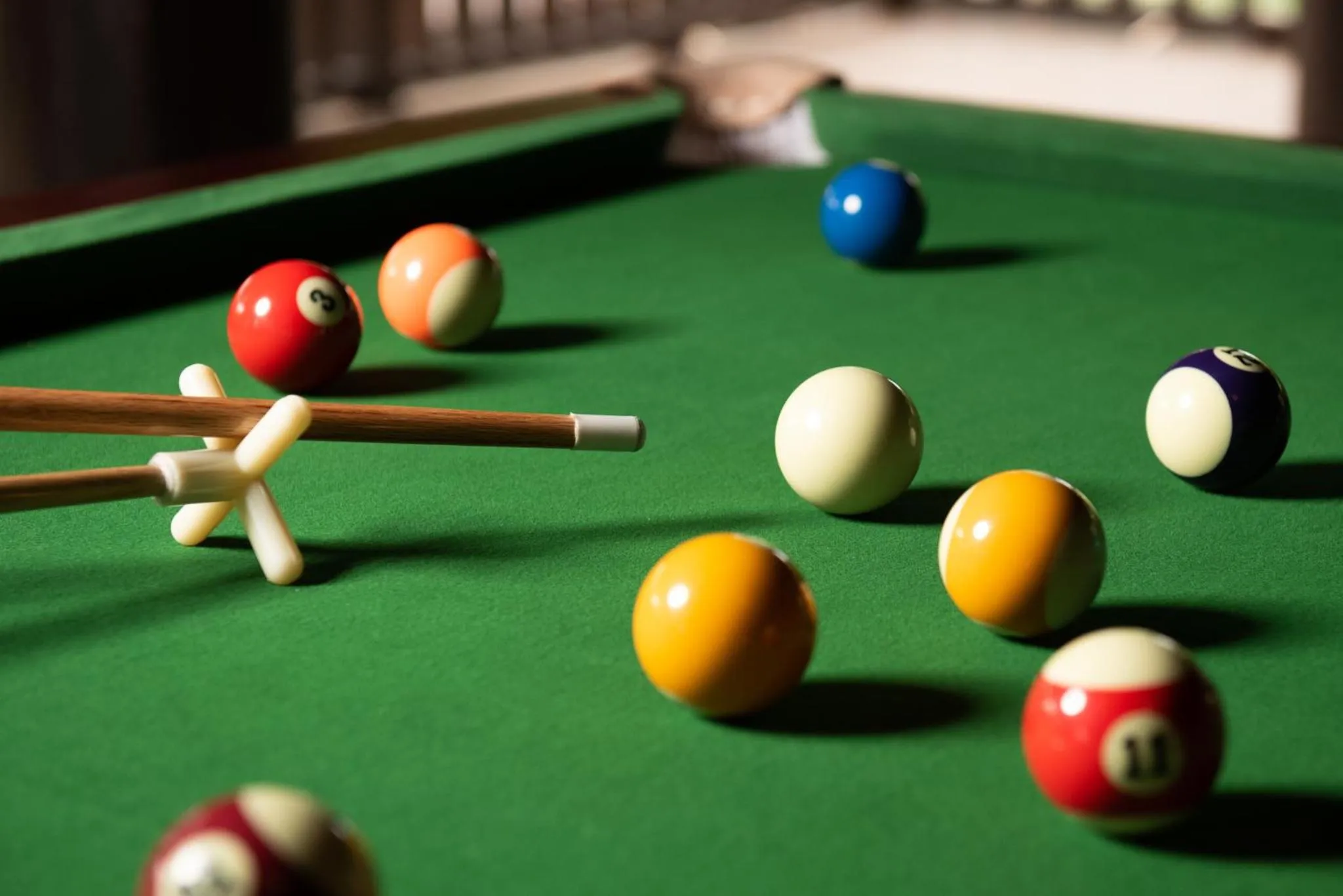 Billiard in Mane Hariharalaya