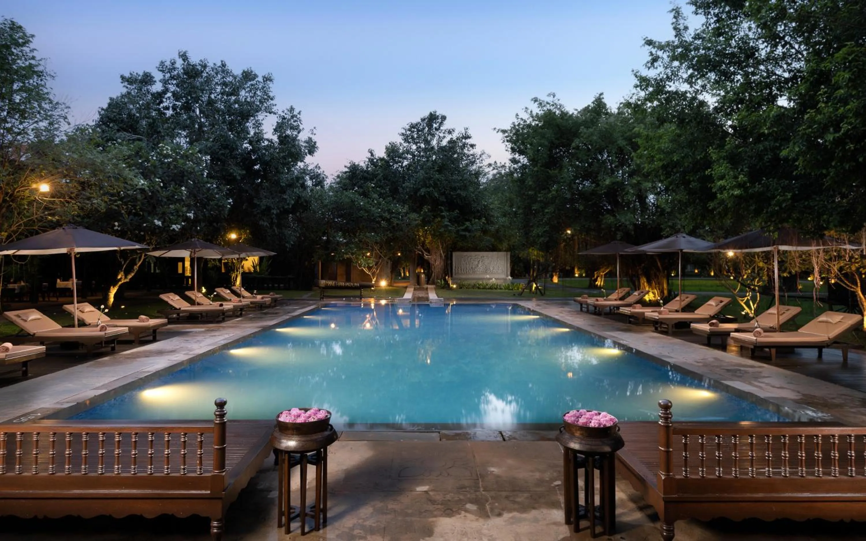 Garden view in Mane Hariharalaya