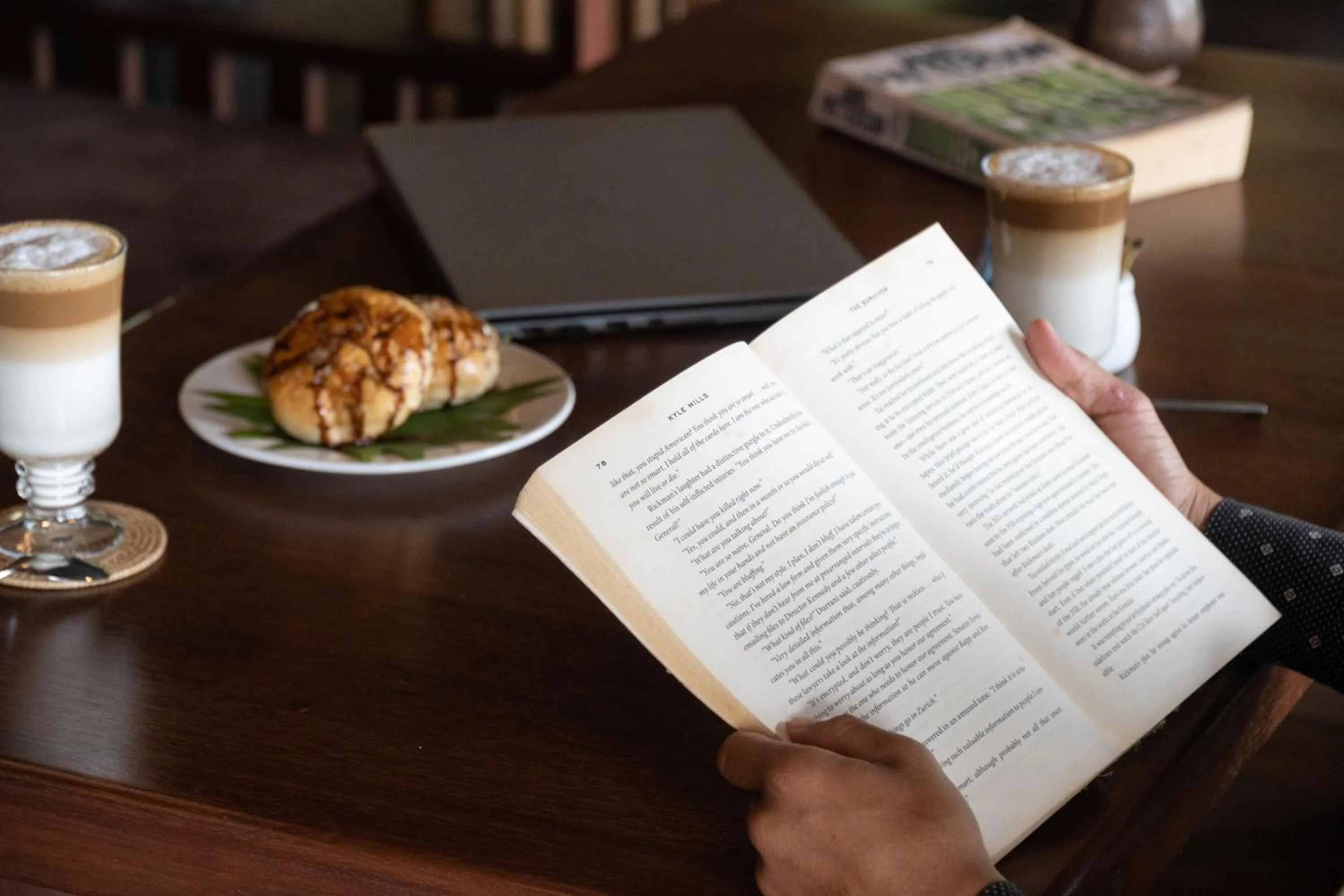 Lobby or reception in Mane Hariharalaya