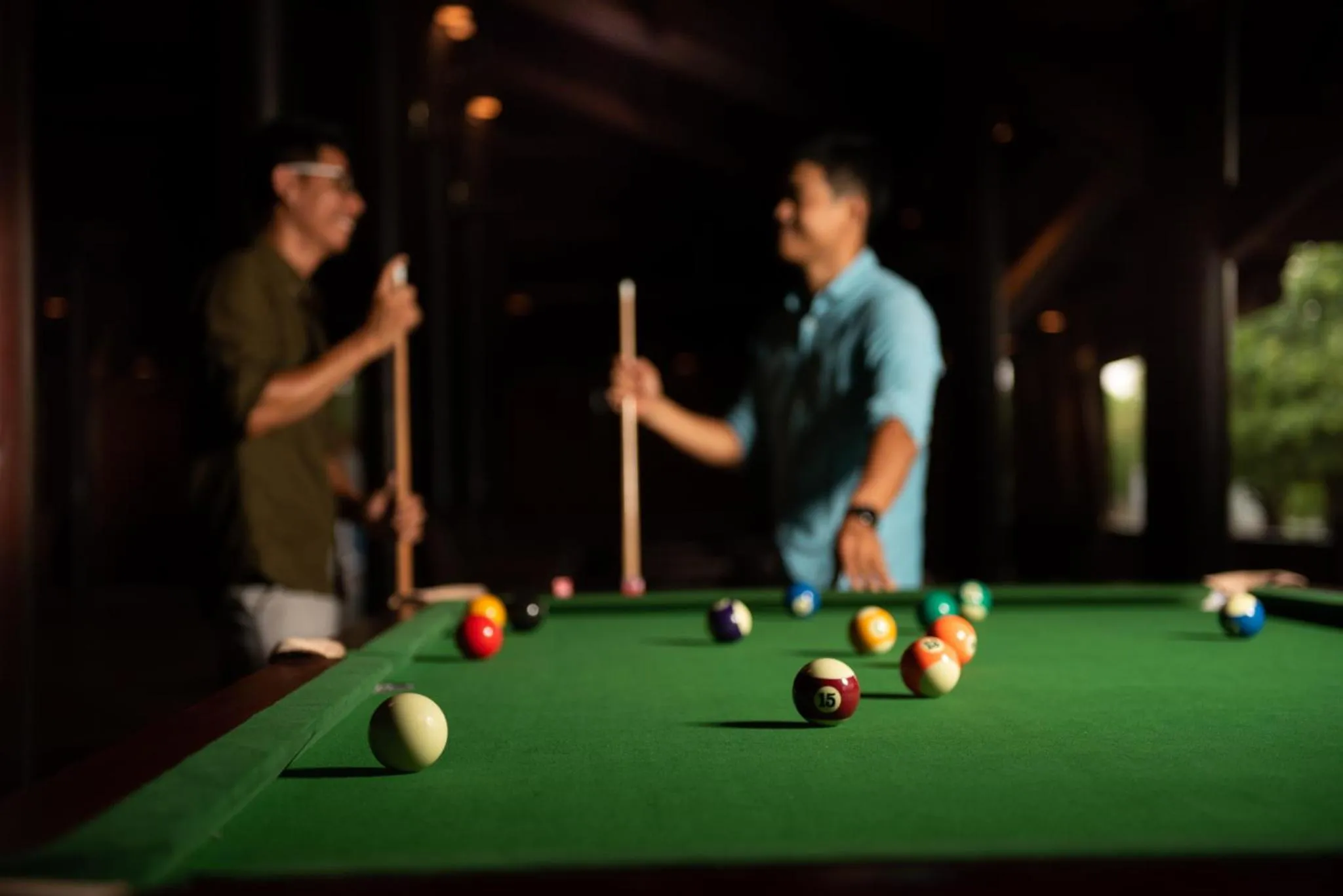 Billiard in Mane Hariharalaya