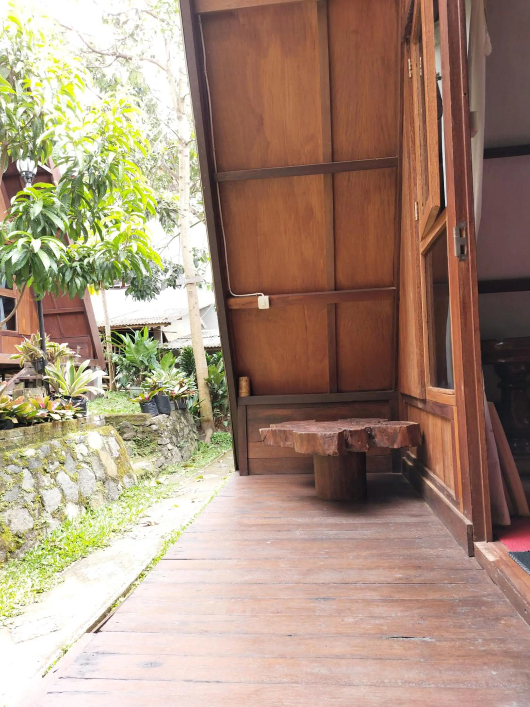 Balcony/Terrace in Bliss family cottage Batu