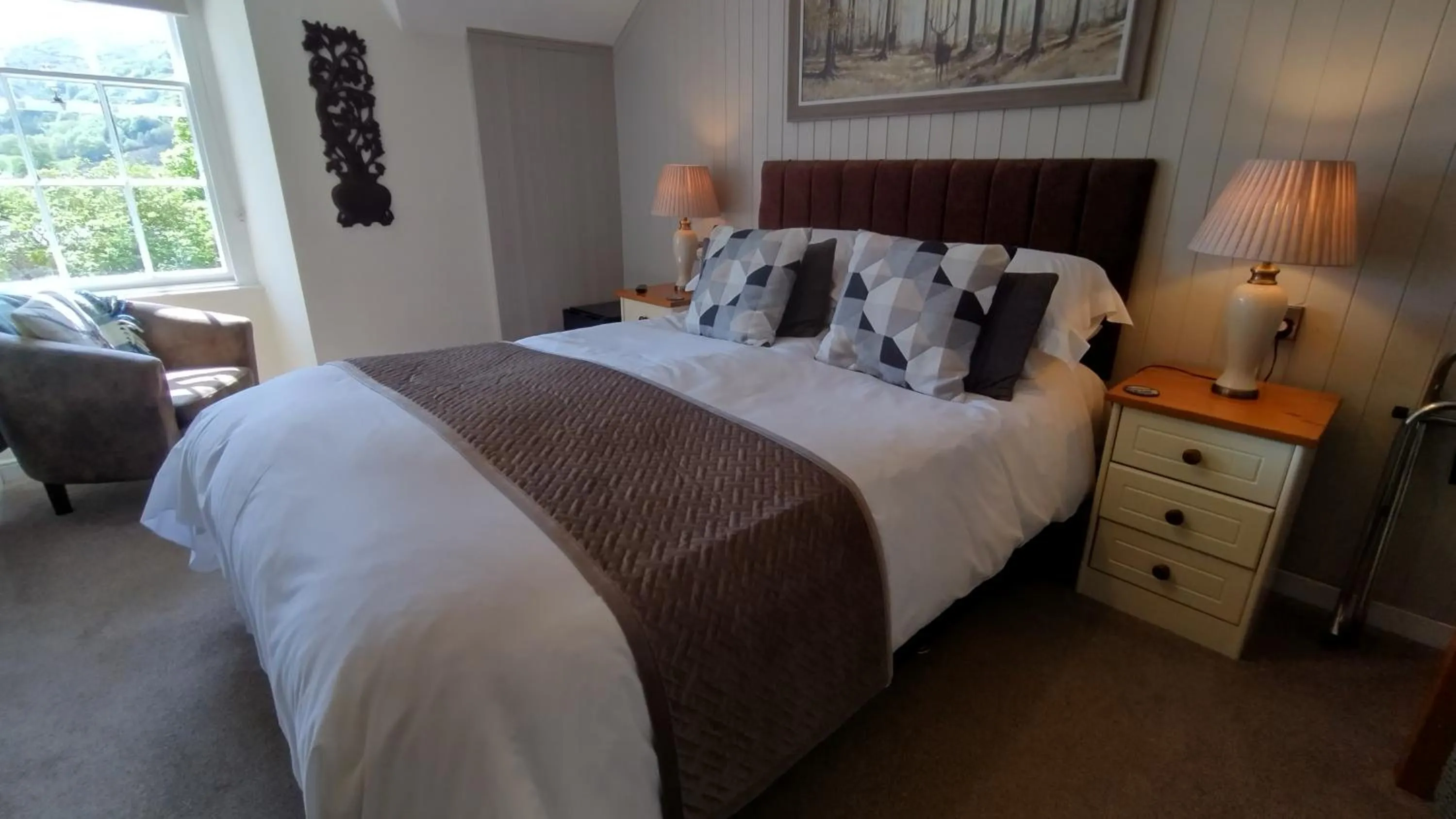 Bedroom, Bed in Plas Tan y Graig B&B Guest House Beddgelert