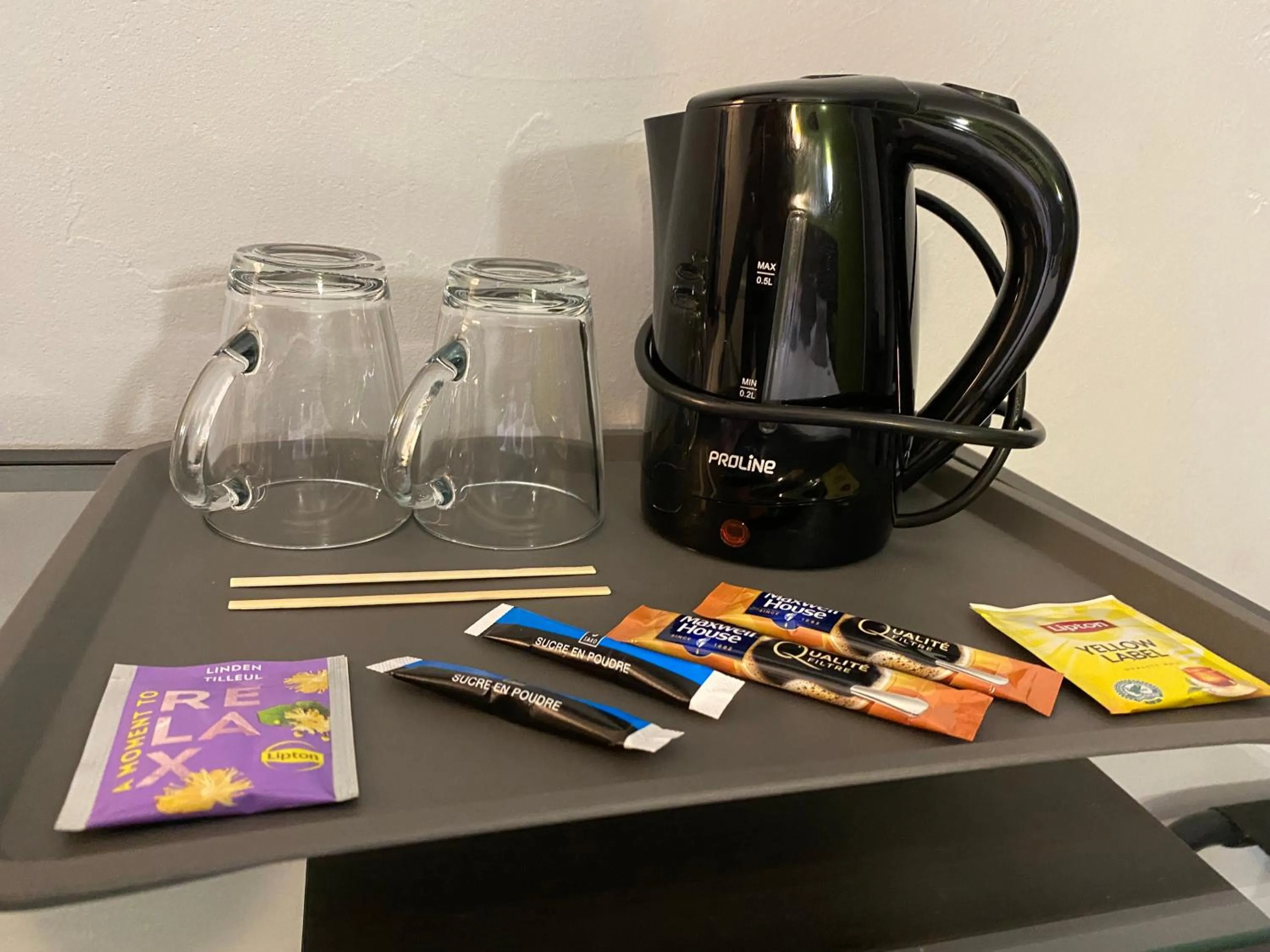 Coffee/tea facilities in Hôtel Bagatelle