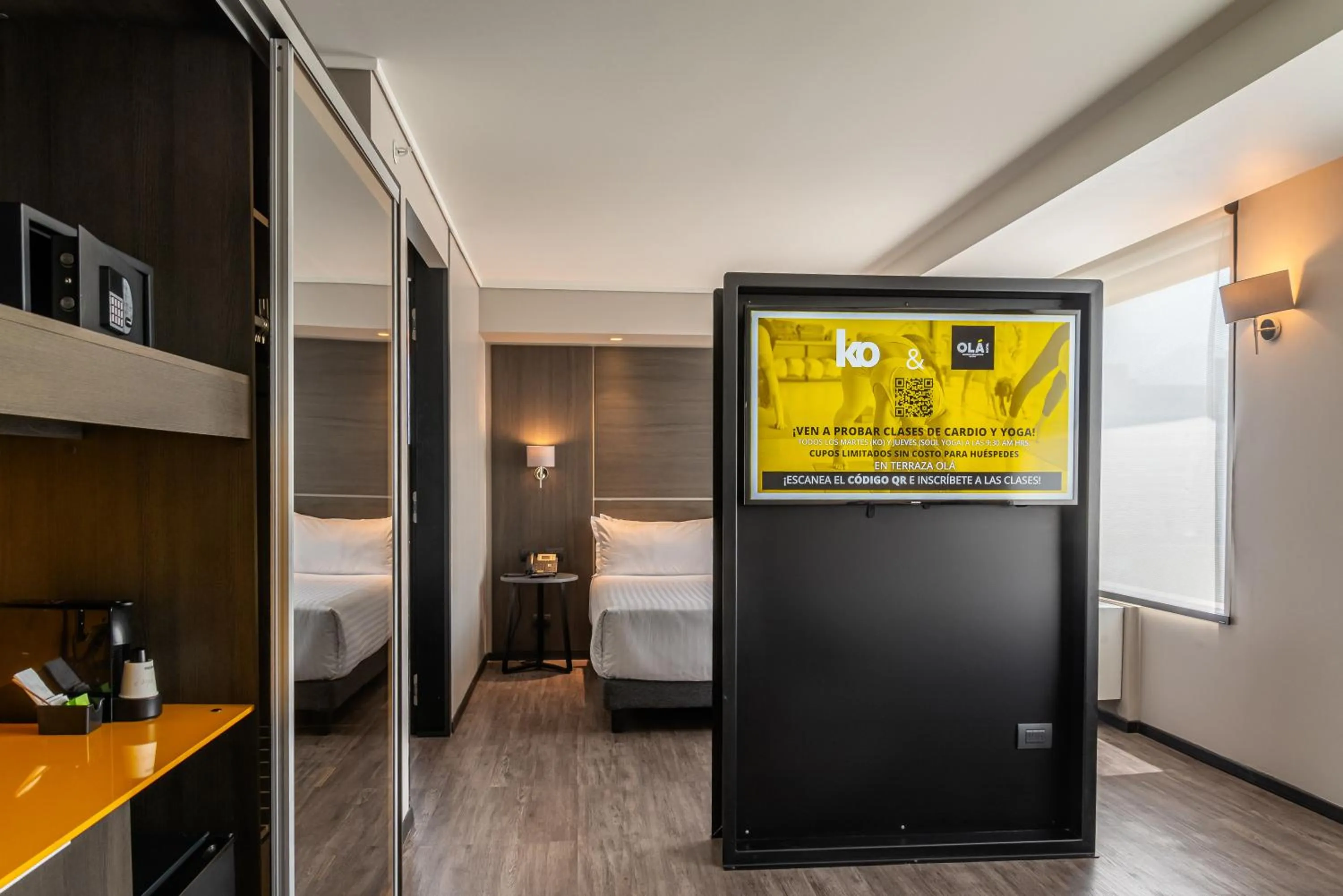 Bed in Ola Santiago Providencia, Tapestry Collection by Hilton