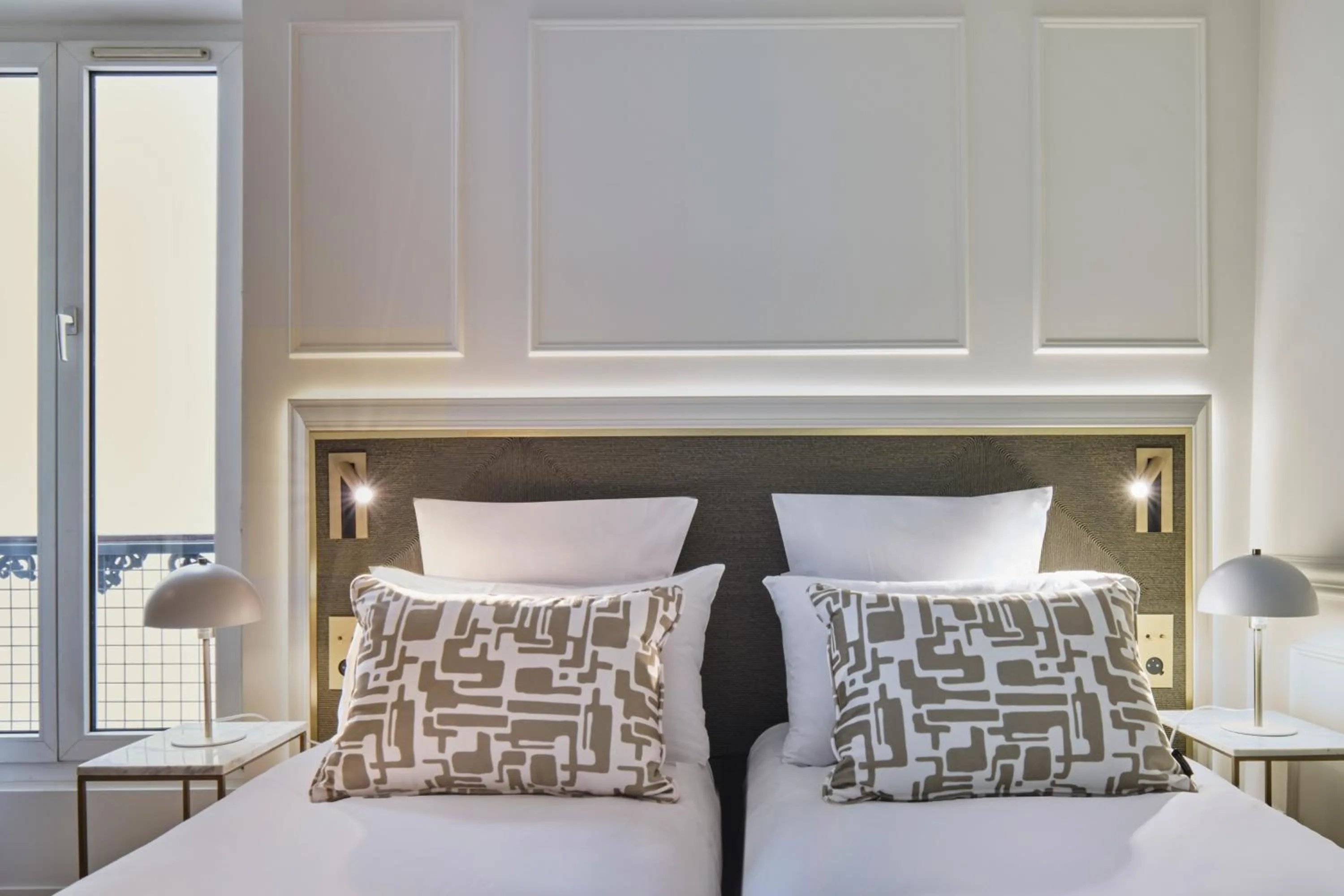 Bedroom, Bed in Posy Hotel by Happyculture