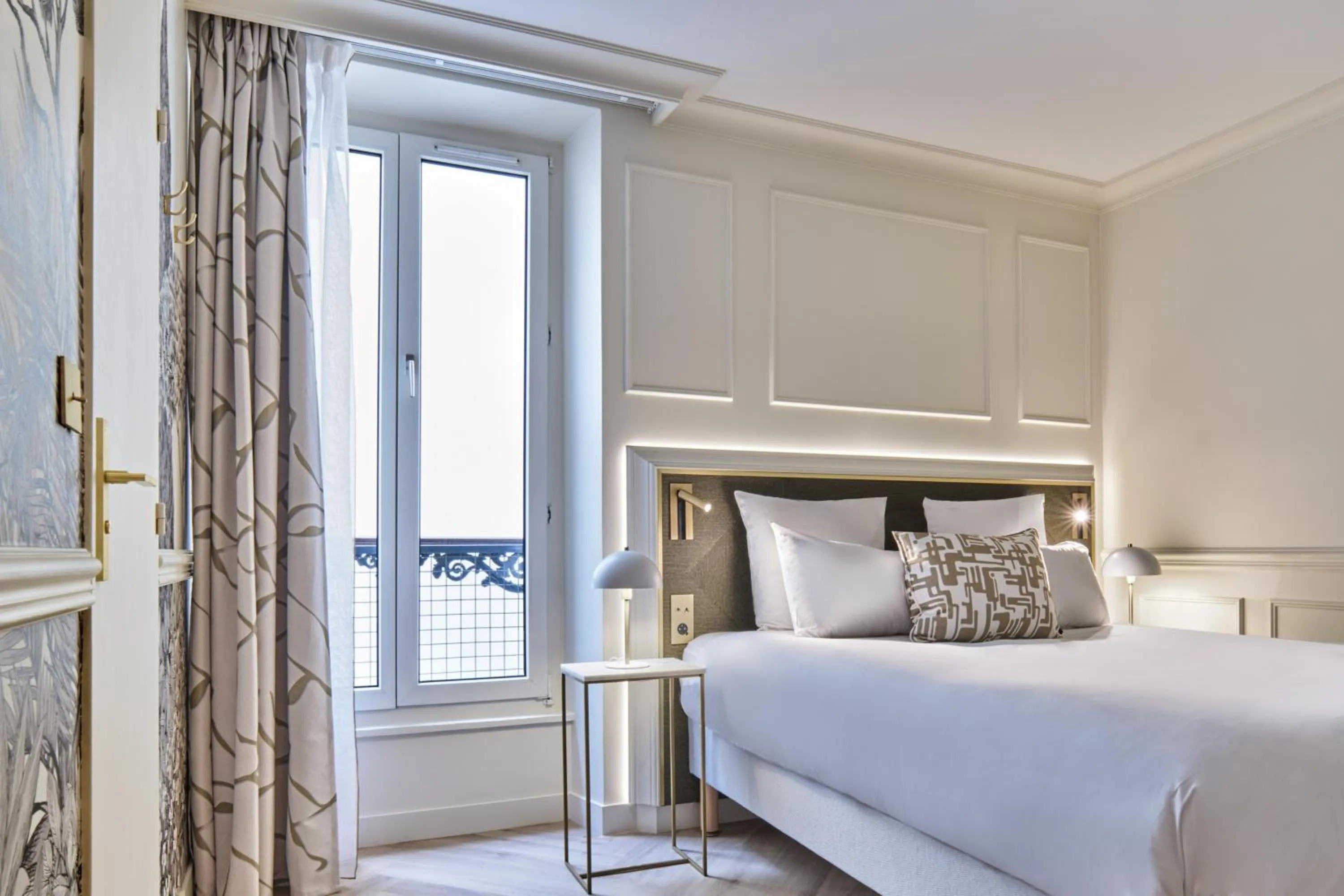 Bedroom, Bed in Posy Hotel by Happyculture