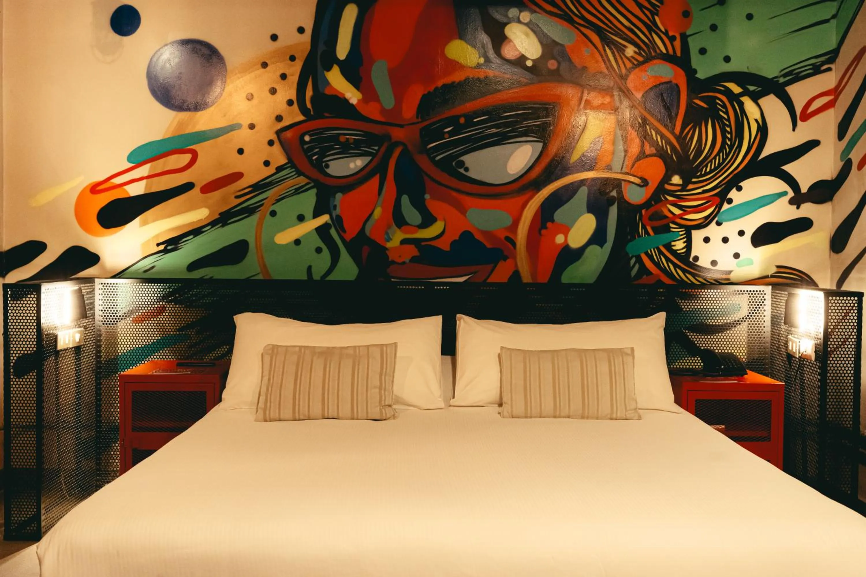 Bed in LOFT Hotel by Sommelier Hoteles