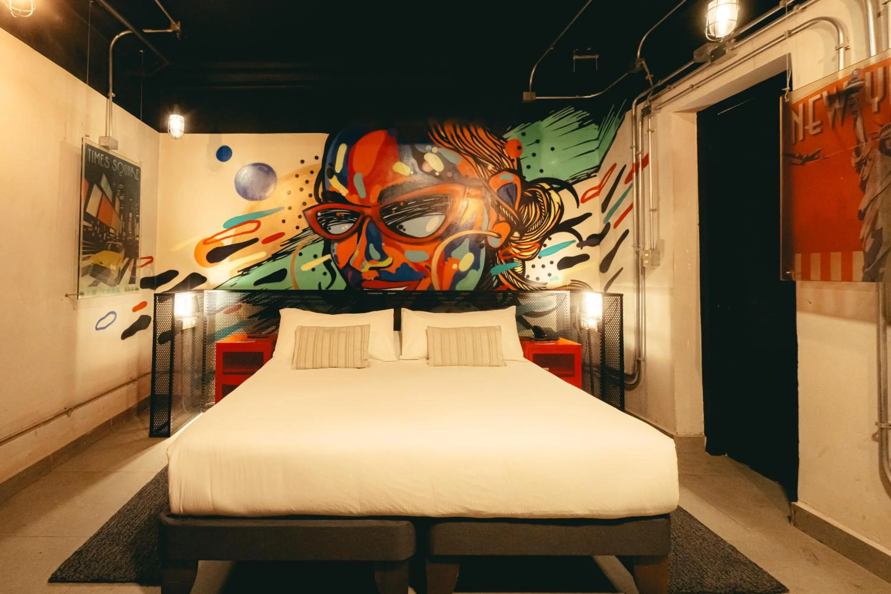 Bed in LOFT Hotel by Sommelier Hoteles
