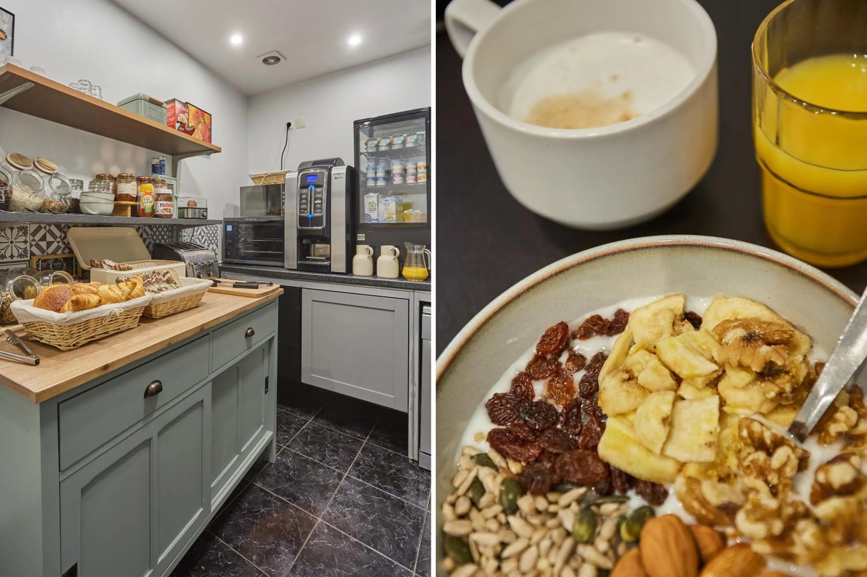 Breakfast in Huni Hôtel