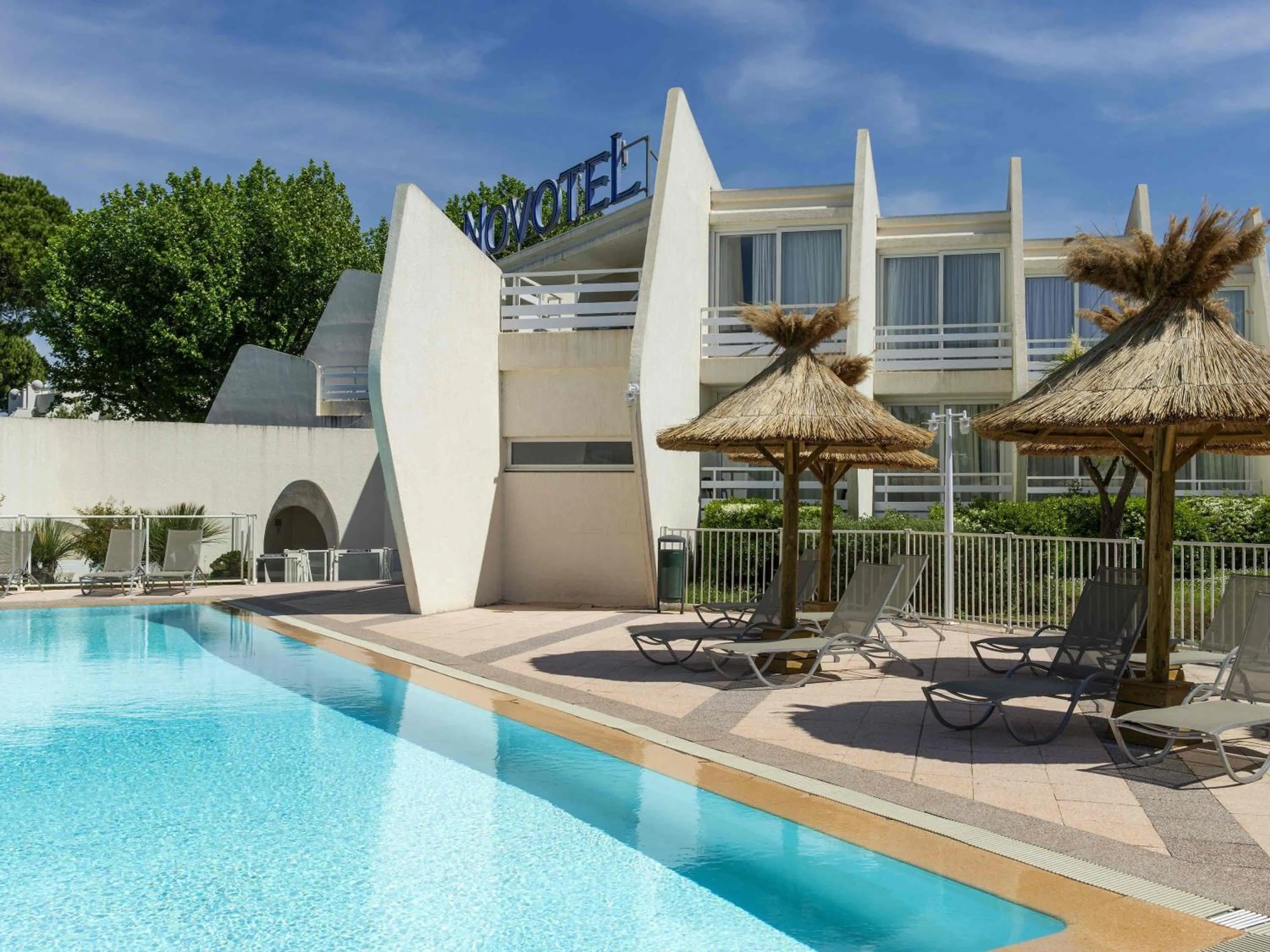 Pool view in Novotel La Grande Motte Golf