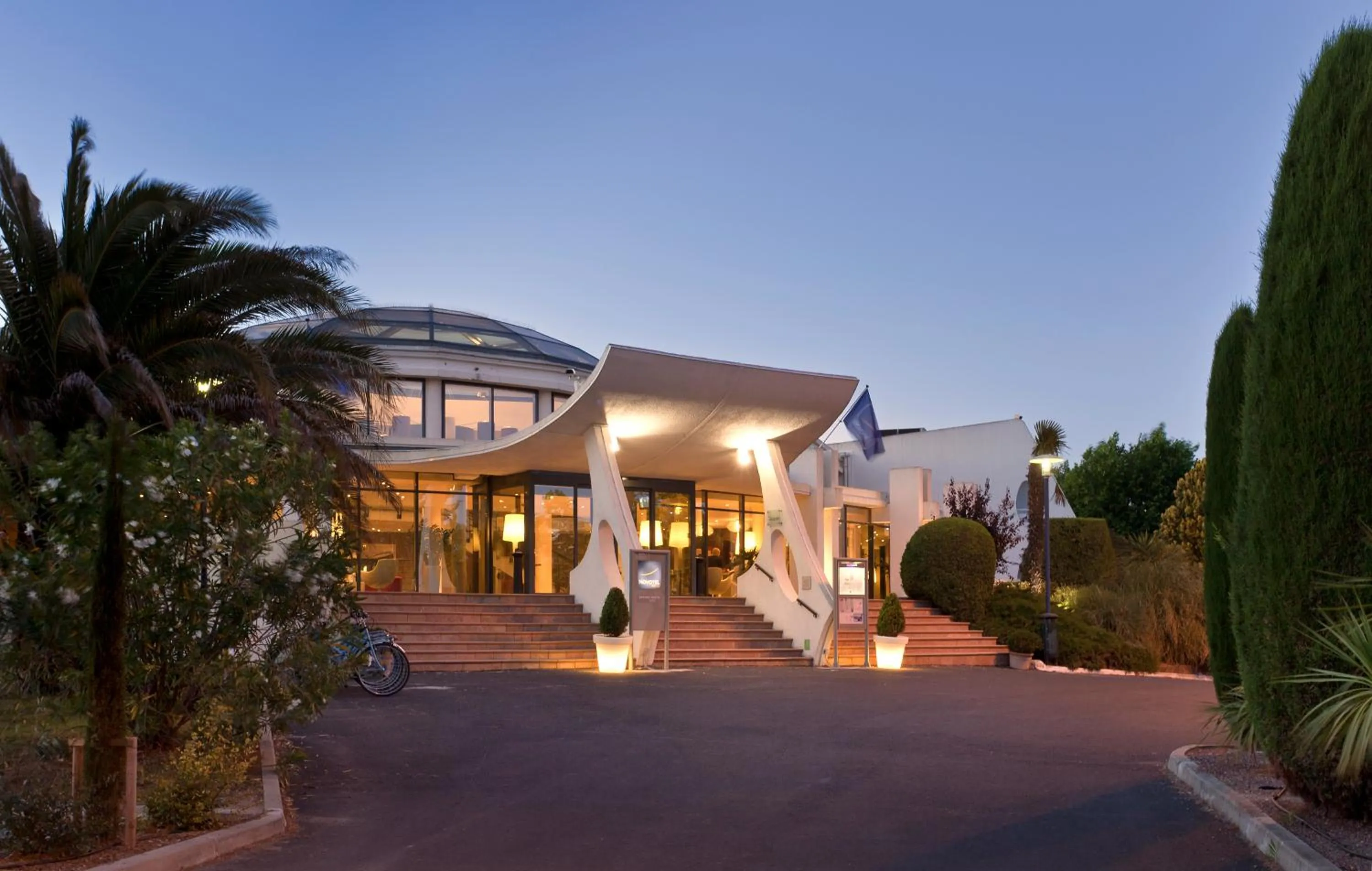 Facade/entrance in Novotel La Grande Motte Golf