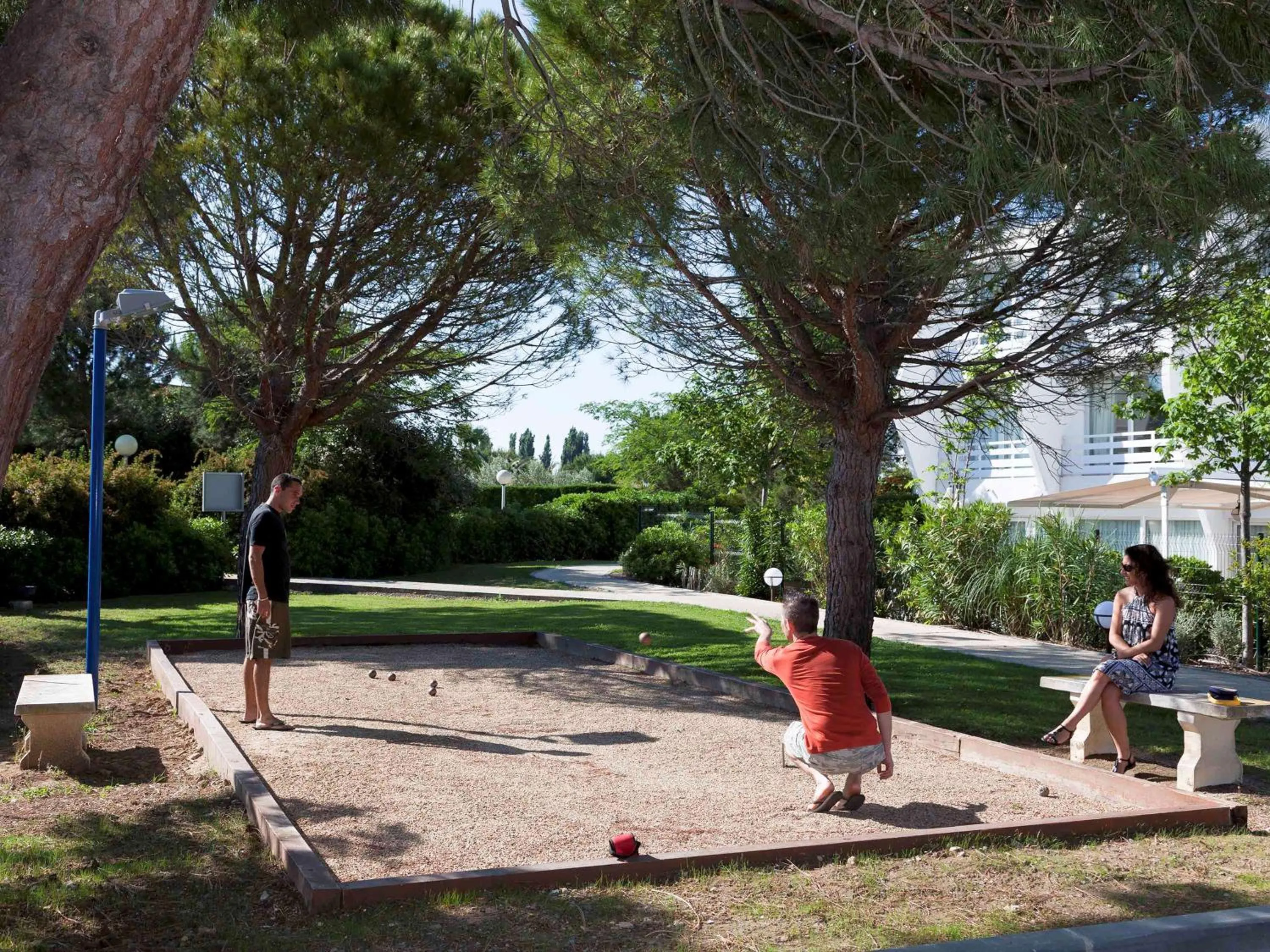 On site in Novotel La Grande Motte Golf